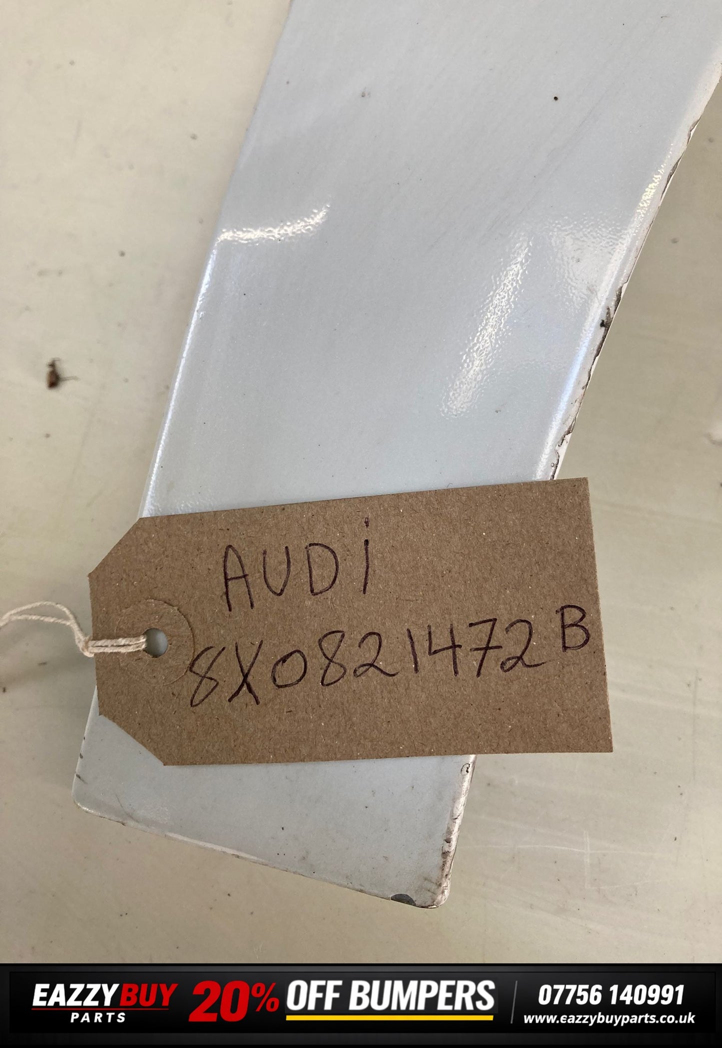 Audi A1 8X 2010-2018 Driver Side Fender Panel Wing 8X0821472B