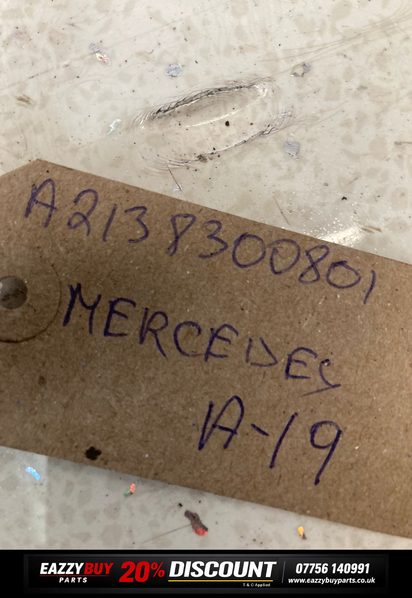 Mercedes-Benz E Class W213 2016-2022 Air Conditioning Pipe a2138300801