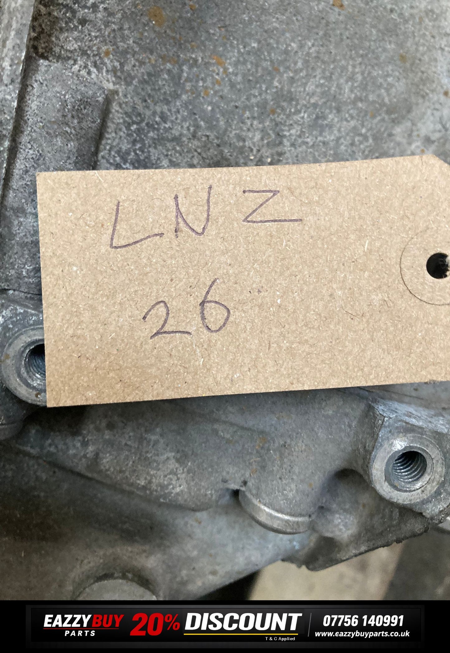 VW EOS MK1 2010-2014 Gearbox Manual LNZ gearbox
