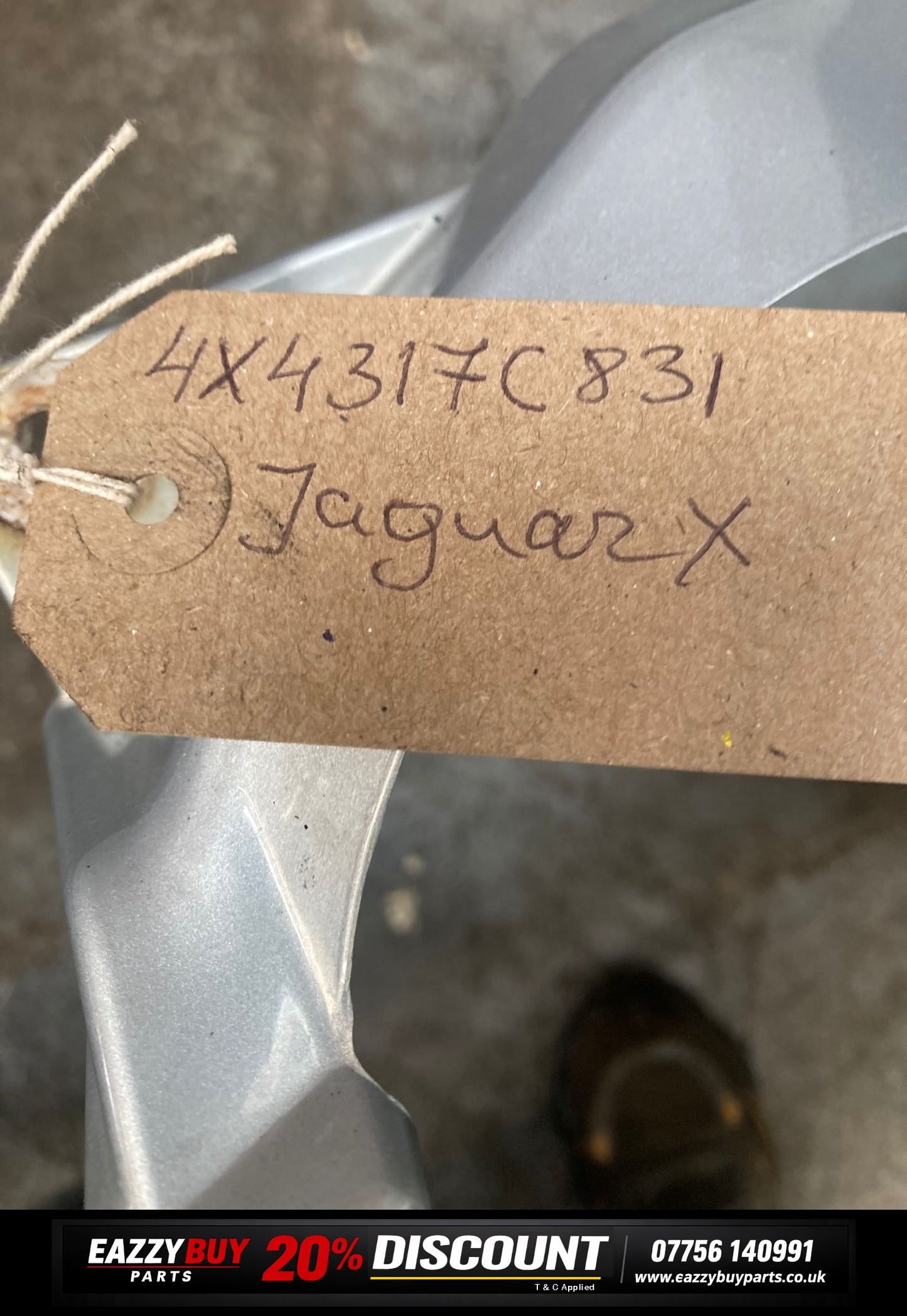 Jaguar X-Type X400 2001-2007 Front Bumper Slight damage 4x4317c831