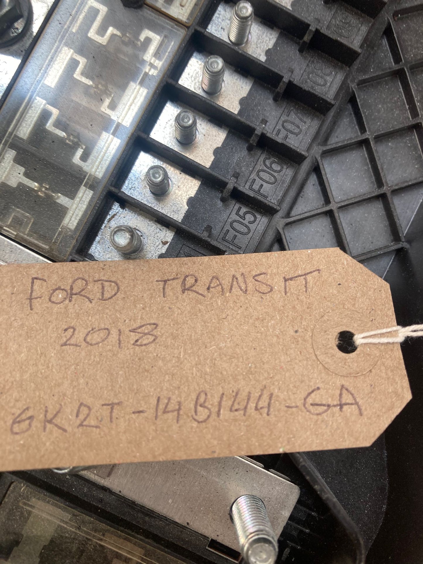 FORD TRANSIT MK8 14-19 Fuse Box GK2T14B144GA