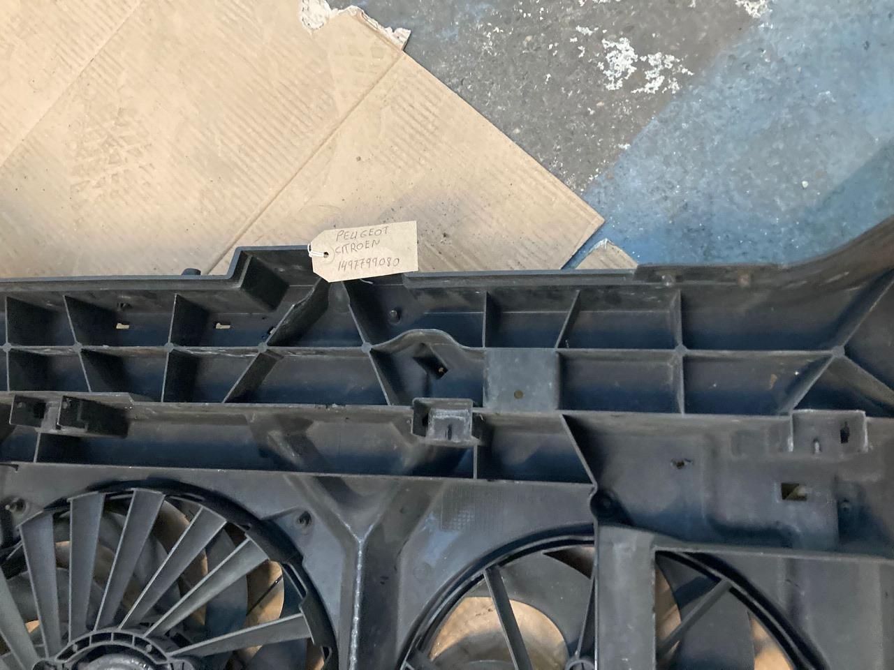 PEUGEOT CITROEN DISPATCH TWIN FAN RADIATOR PANEL 1497799080