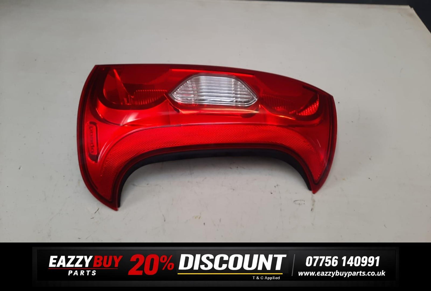 Fiat Panda MK3 Driver Side Rear 2011-23 Driver Rear Tail Light 51843642
