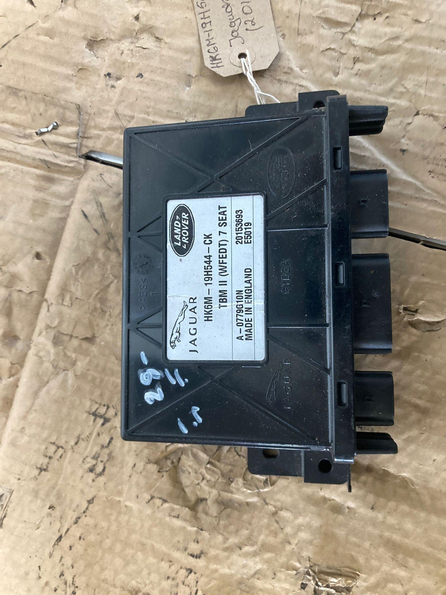 Jaguar F-Pace Tow Bar Control Module ECU HK6M19H544CK 2016-Onward