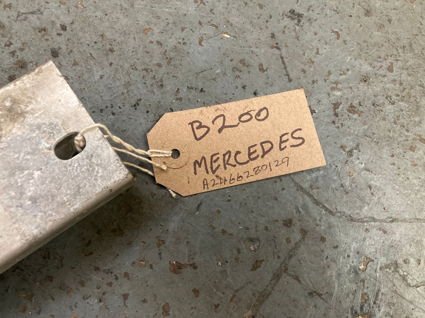 Mercedes A Class W176 Left Radiator Support Bracket Mount A2466280129