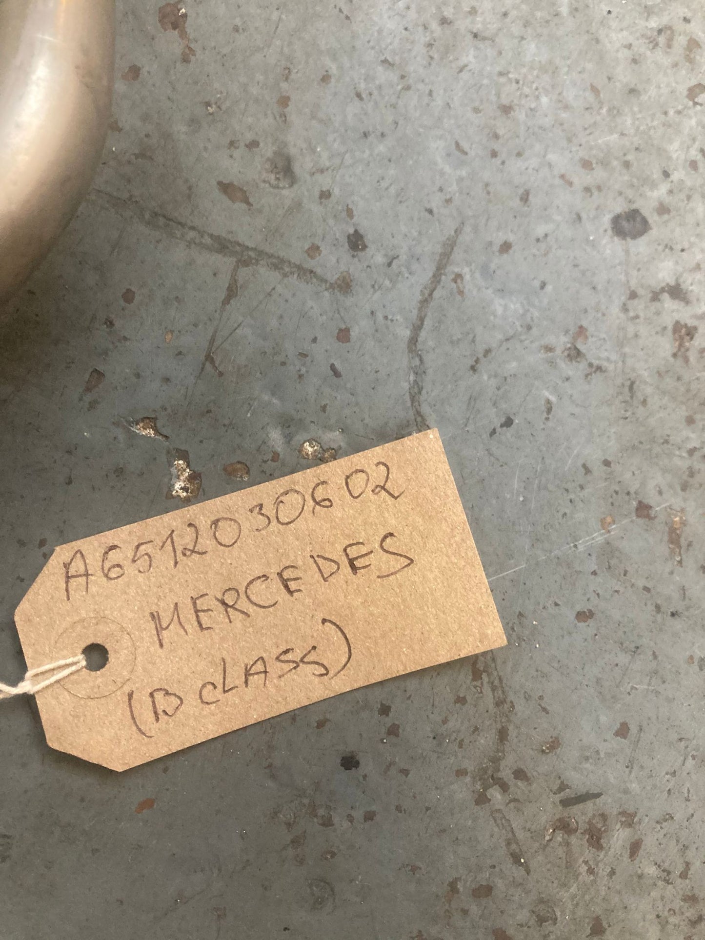 Mercedes A-Class W176 B-Class W246 Engine Water Line Coolant Pipe A6512030602