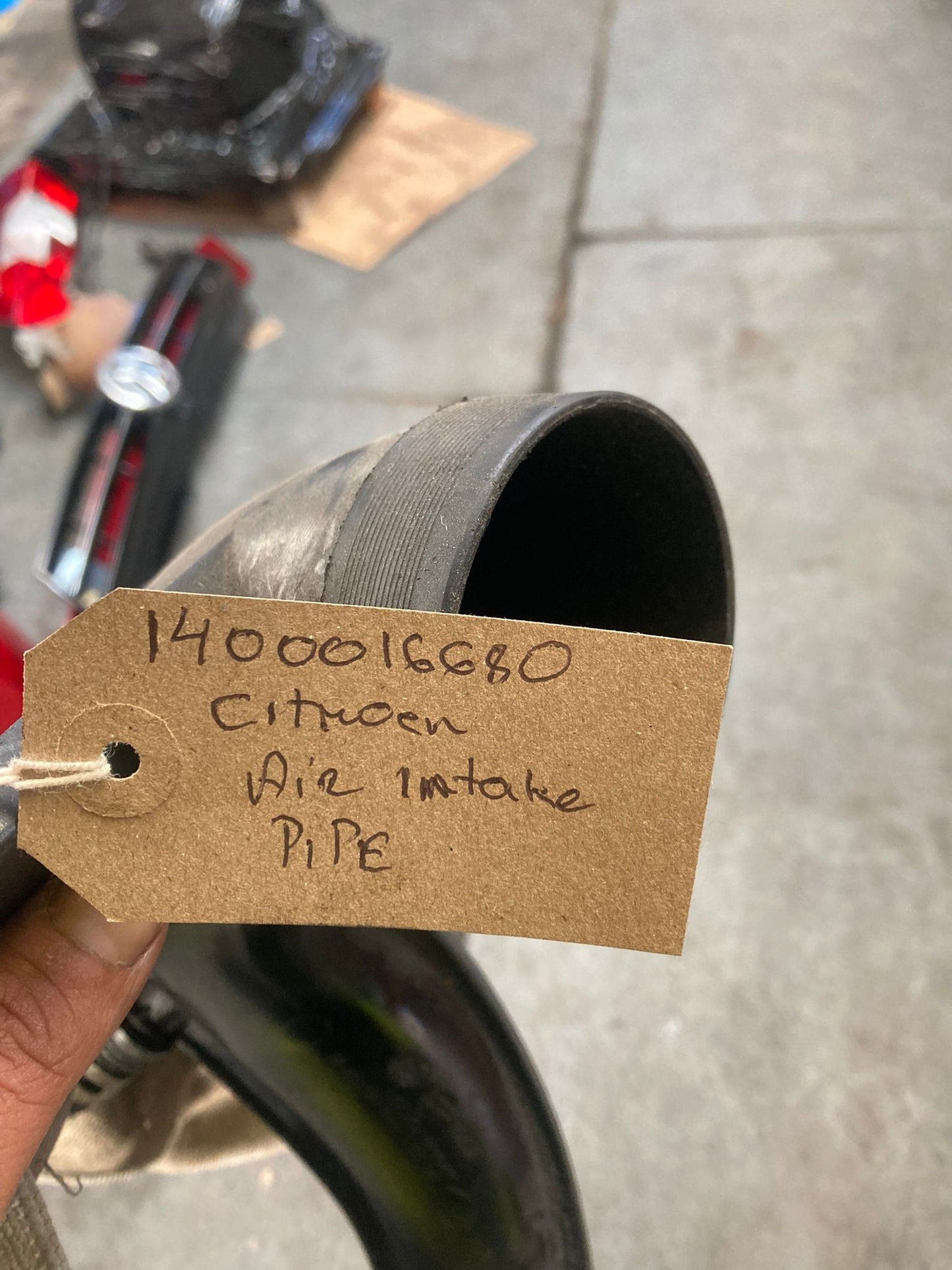 Citroen Jumpy C8 2.0 HDi Air Intake Turbo Intercooler Hose Pipe 1400016680