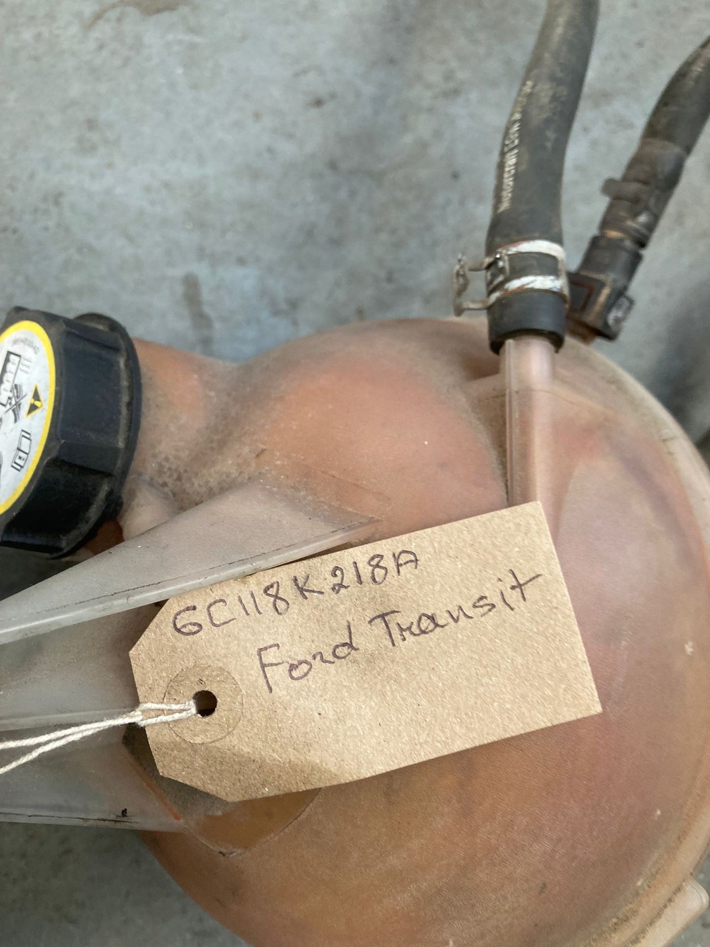 Ford Transit MK7 (2006–2014) Coolant Expansion Tank Bottle 6C118K218A
