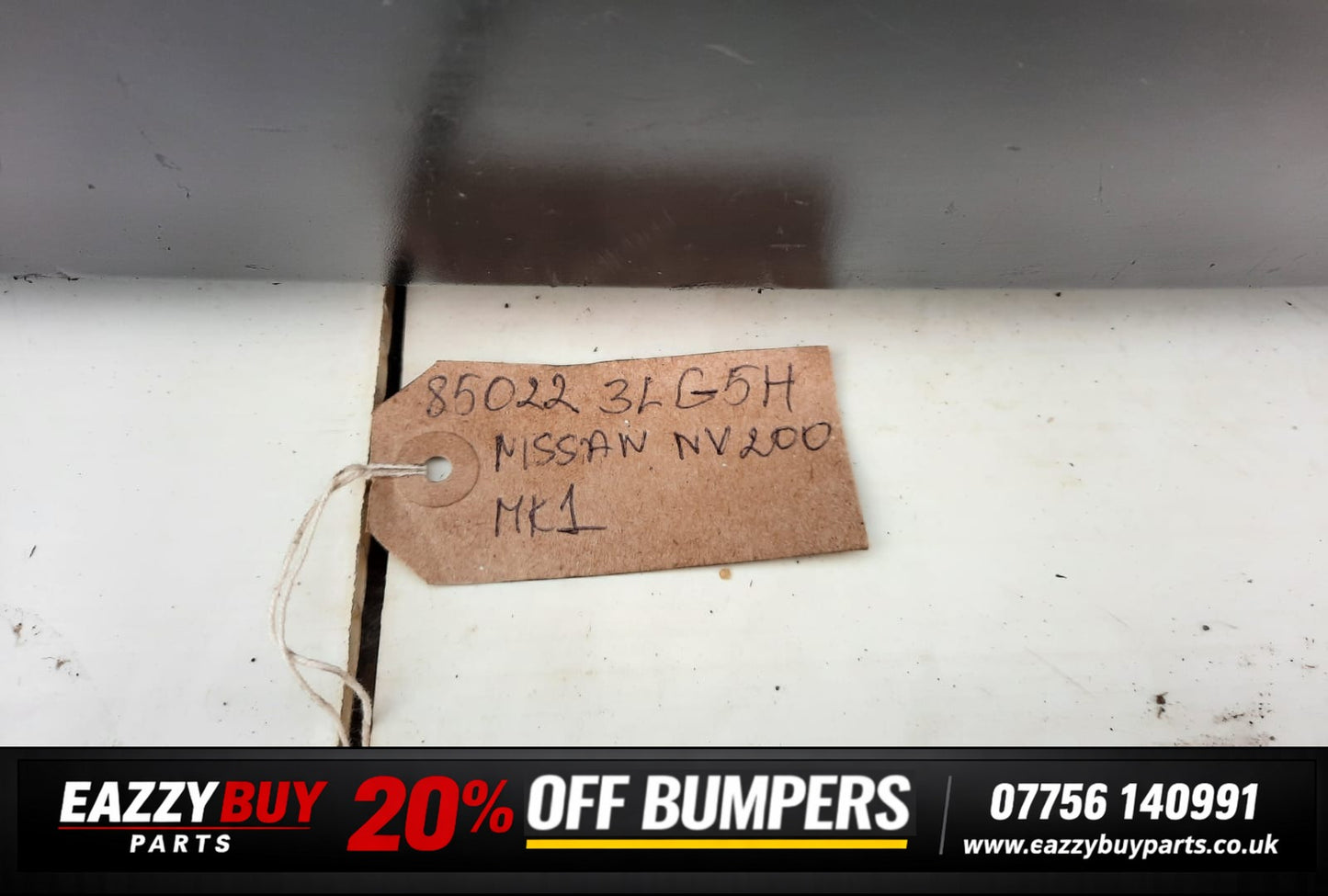 Nissan NV200 MK1 2009-18 Rear Bumper 85022 3LG5H Nissan 85022 3LG5H