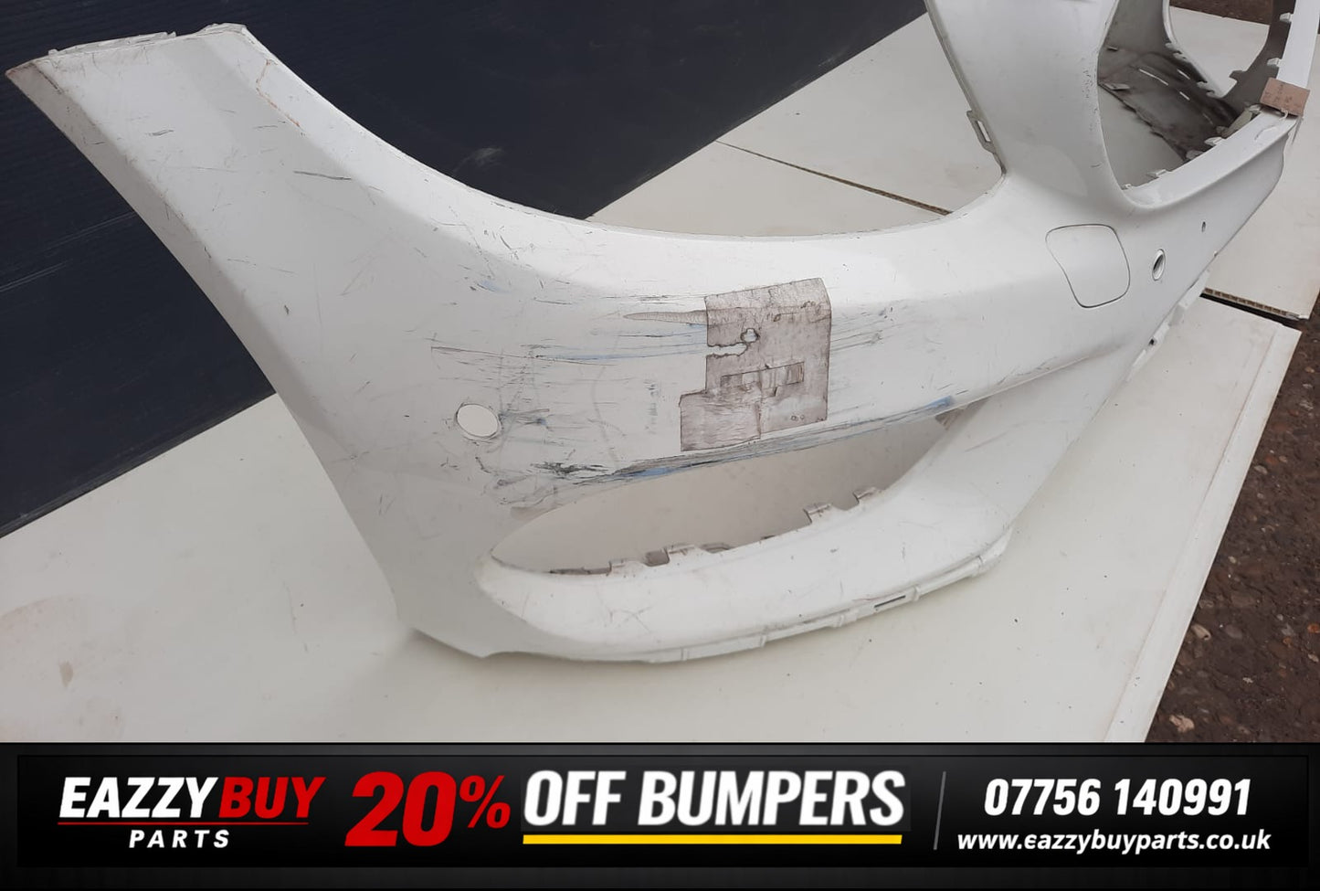Mercedes C Class W205 2014-2018 Front Bare Bumper A2058850925 AMG