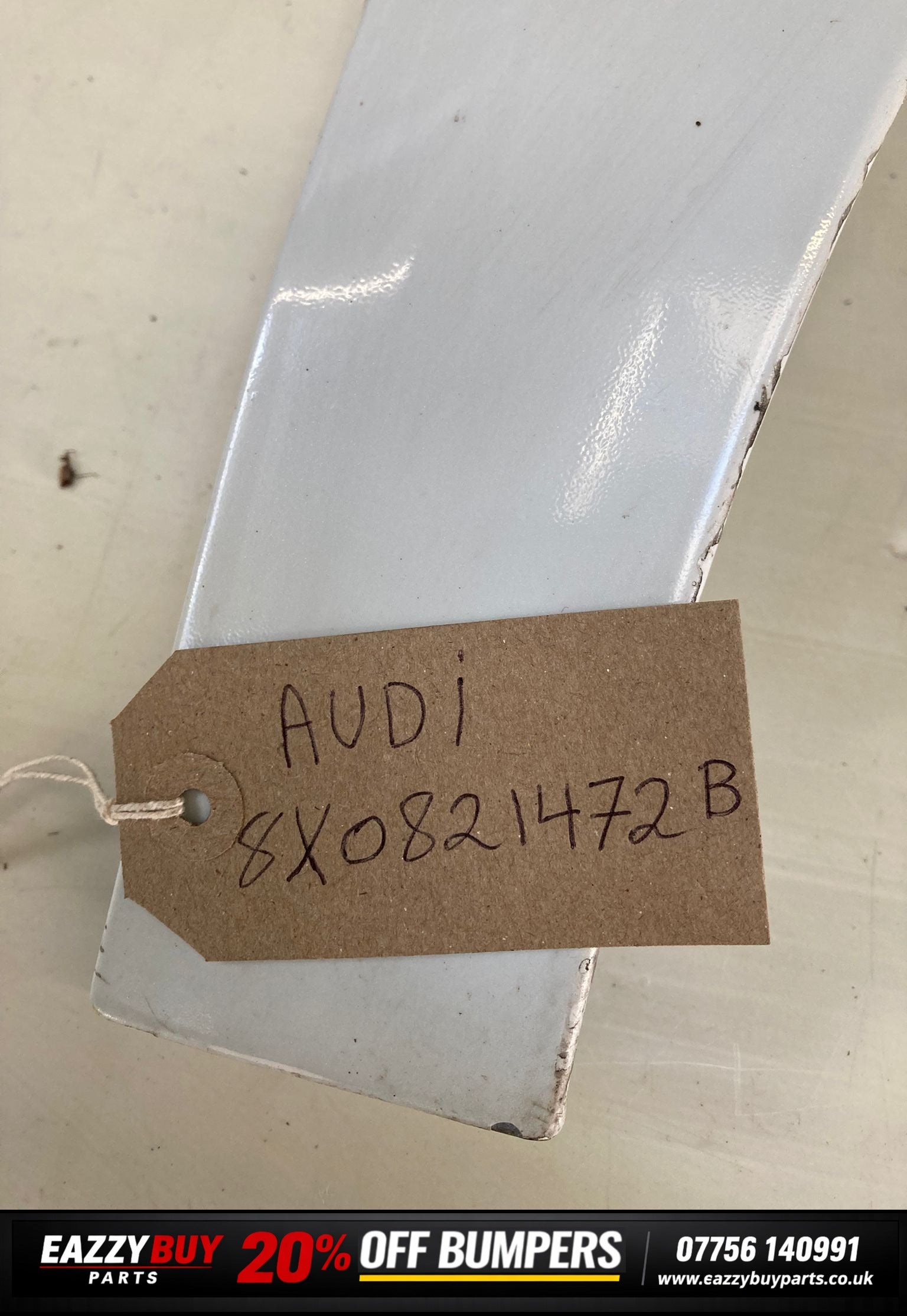 Audi A1 8X 2010-2018 Driver Side Fender Panel Wing 8X0821472B