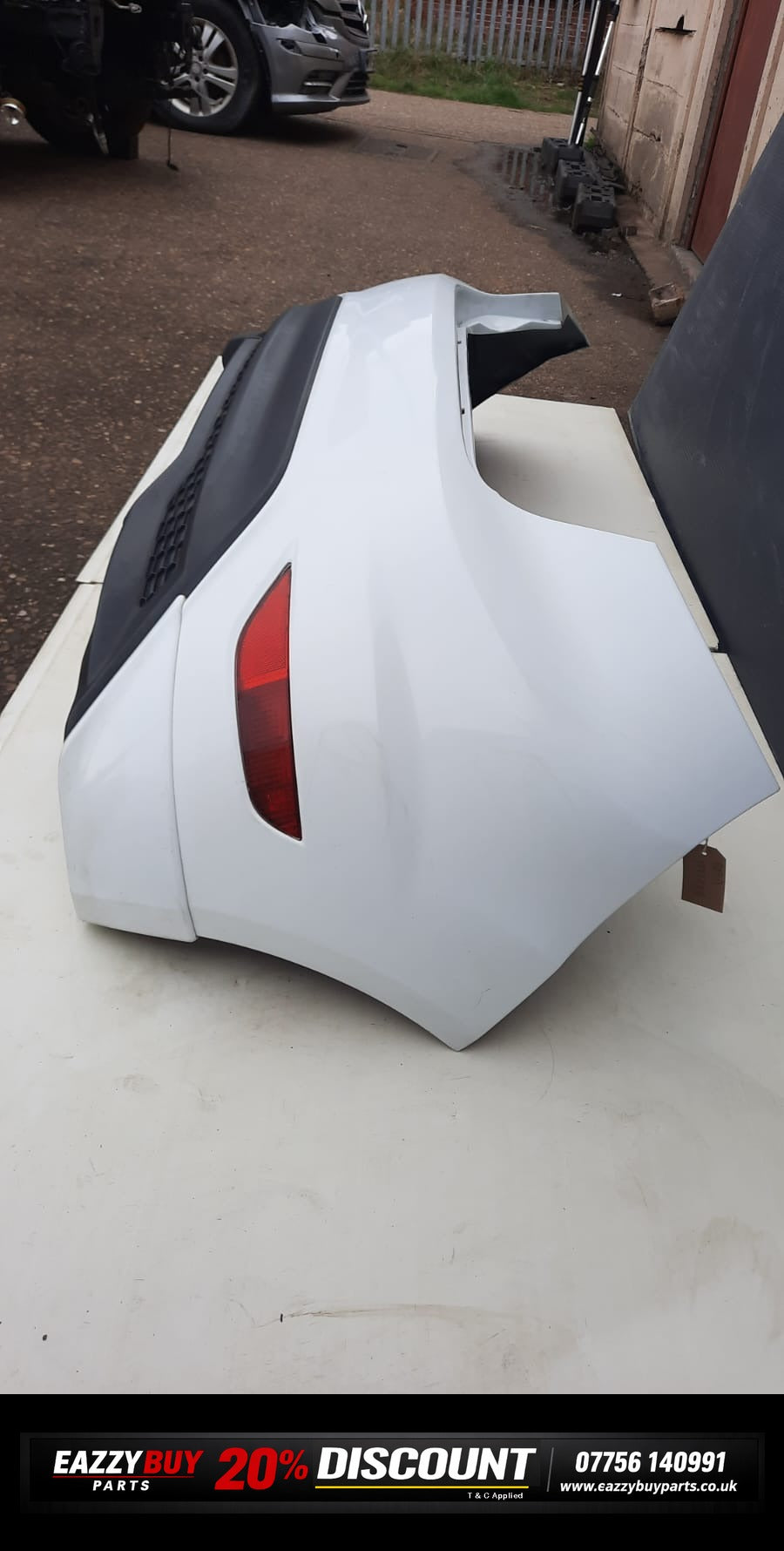 FORD FIESTA 7 Phase 1 Rear Bumper  9773658