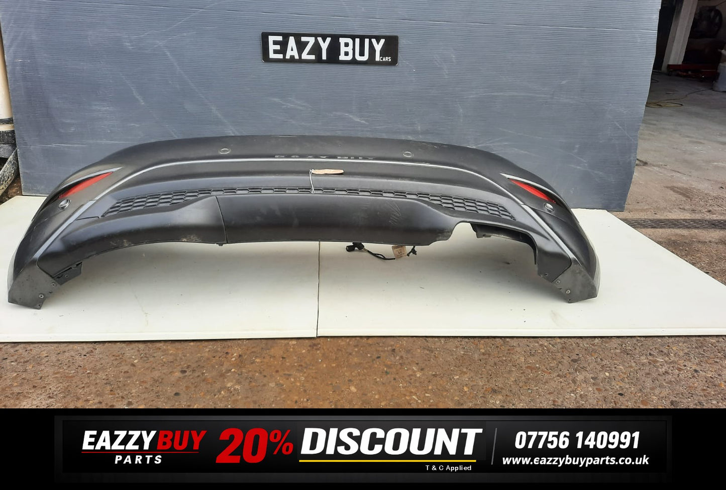 FORD FIESTA MK7 2008-2017 REAR BUMPER 8A6117906A