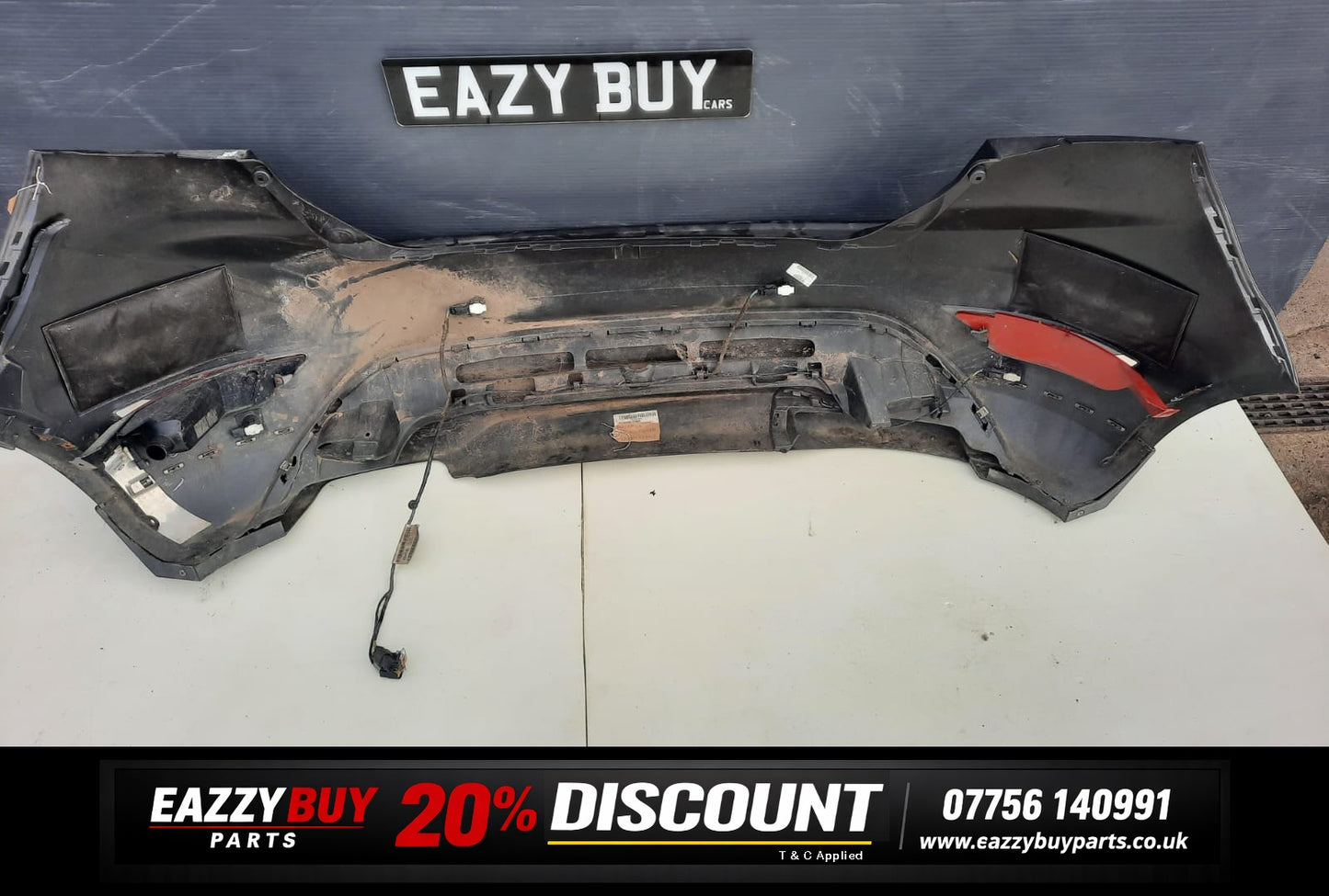 FORD FIESTA MK7 2008-2017 REAR BUMPER 8A6117906A