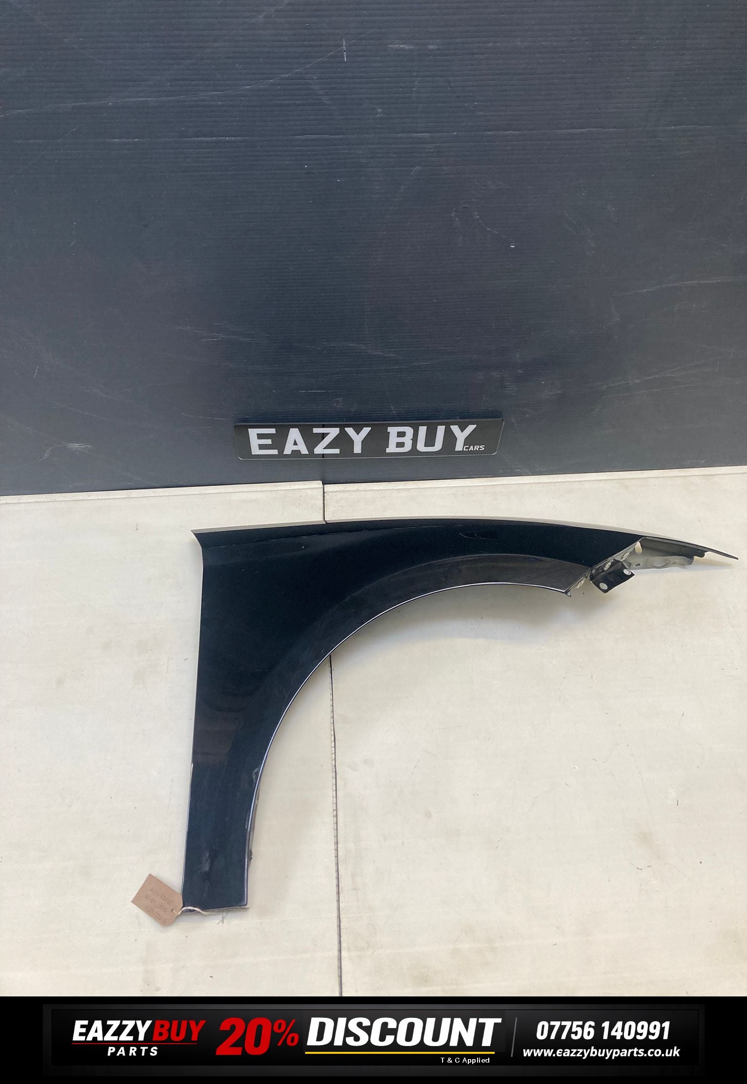 SEAT LEON MK3/3.5 17-20 FRONT RIGHT DRIVERS WING BLACK LY9T 5f0821472f