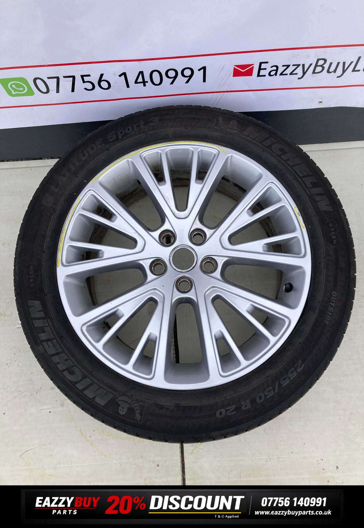 Land Rover Range Rover L322  20” Alloy Wheel *SET OF 4 NO TYRES* BH4M-1007-BA