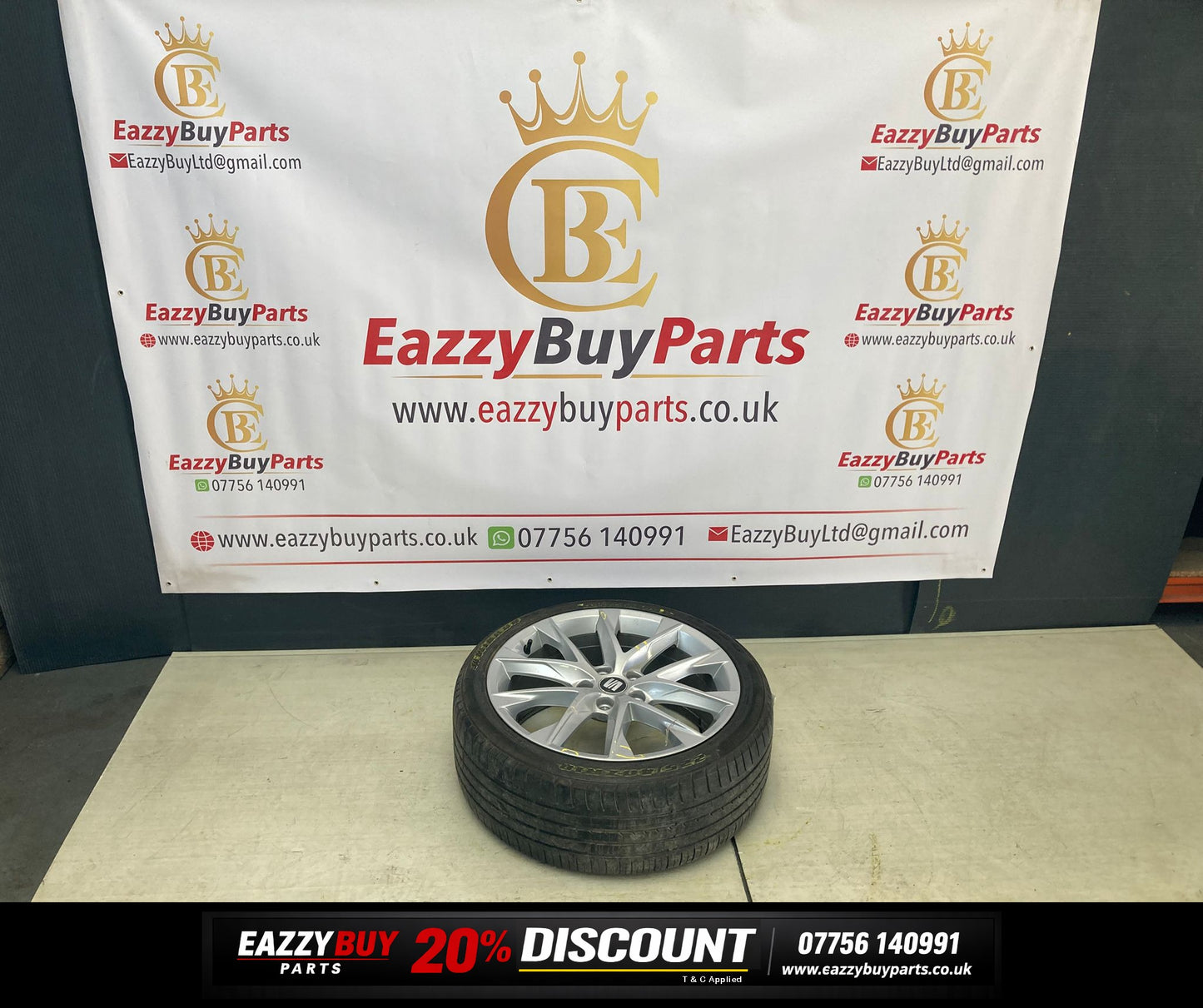 Seat Leon 5F 2017-2020 18" Alloy Wheel *NO TYRE* 5F0601025AA