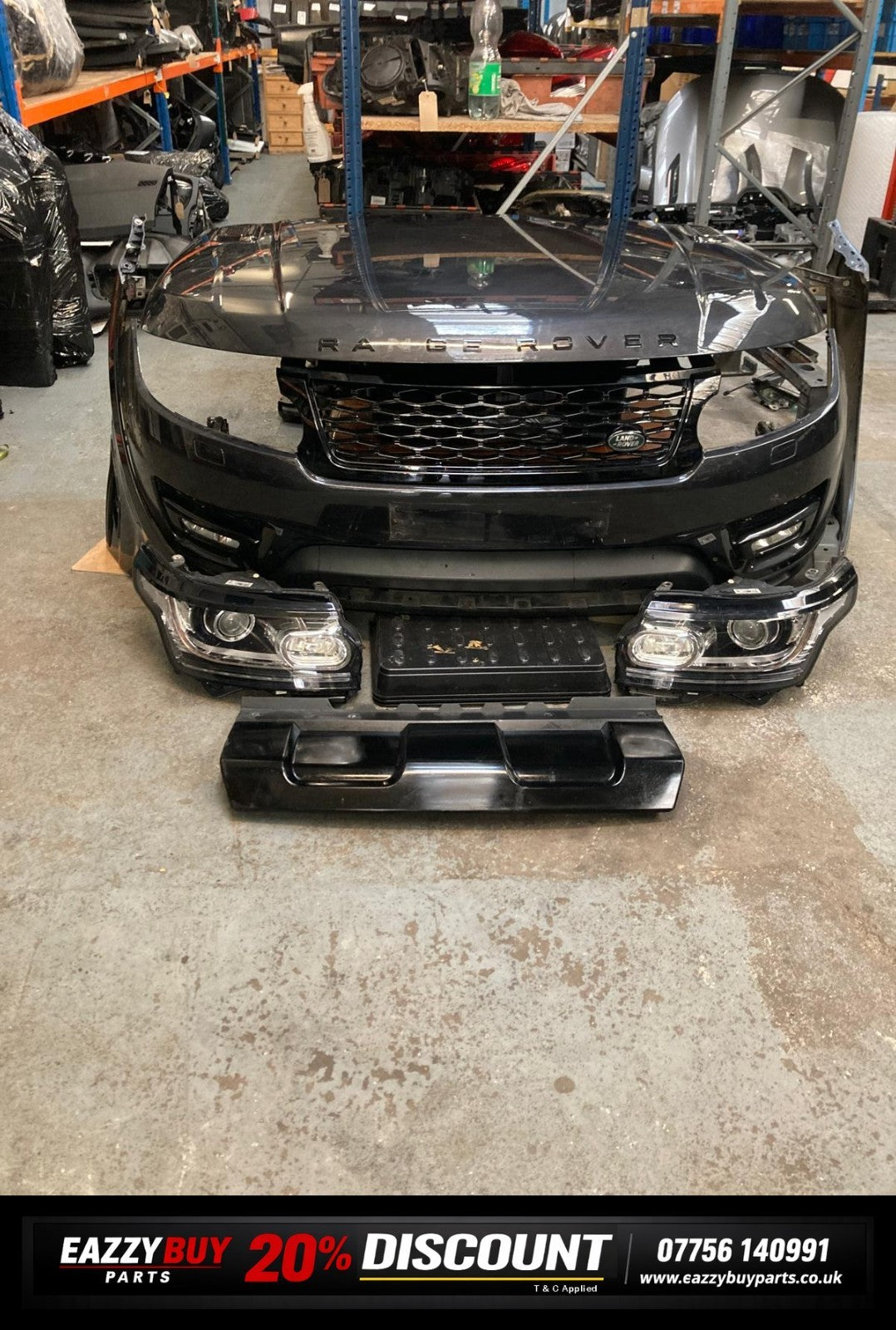 Range Rover Sport L494 13-18 Complete Front End In Black