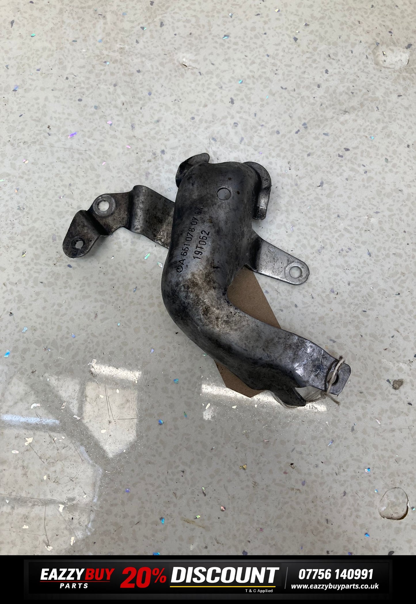 Mercedes C Class W205 2014-2021 Exhaust Bracket A6510780784