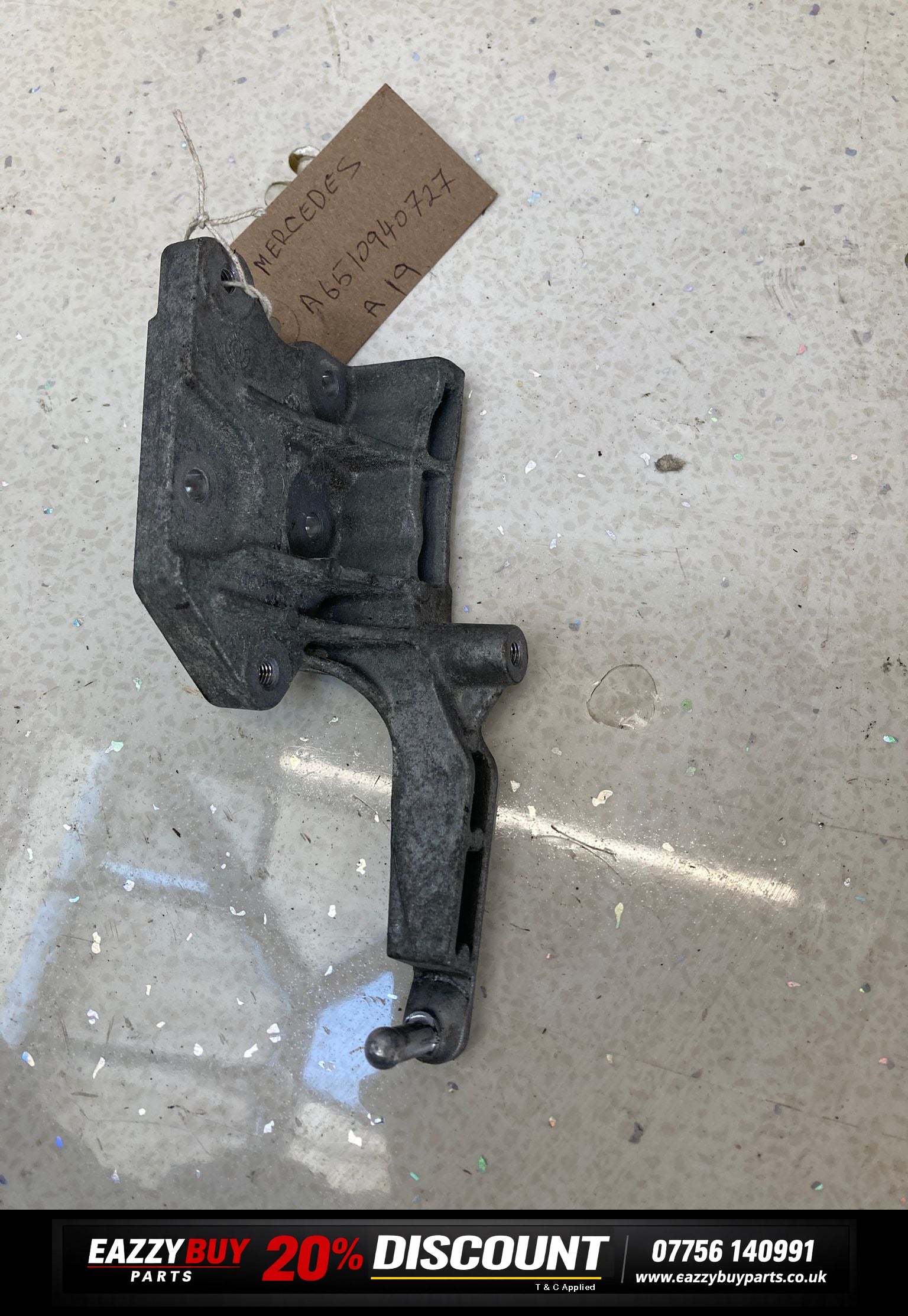 Mercedes C Class W205 2014-21 Air Filter Housing Mount Bracket A6510940727