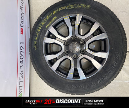 Ford Ranger Mk3 11-16 18 Inch Alloy Wheels SET OF 4 NO TYRES EB3C1007F2A