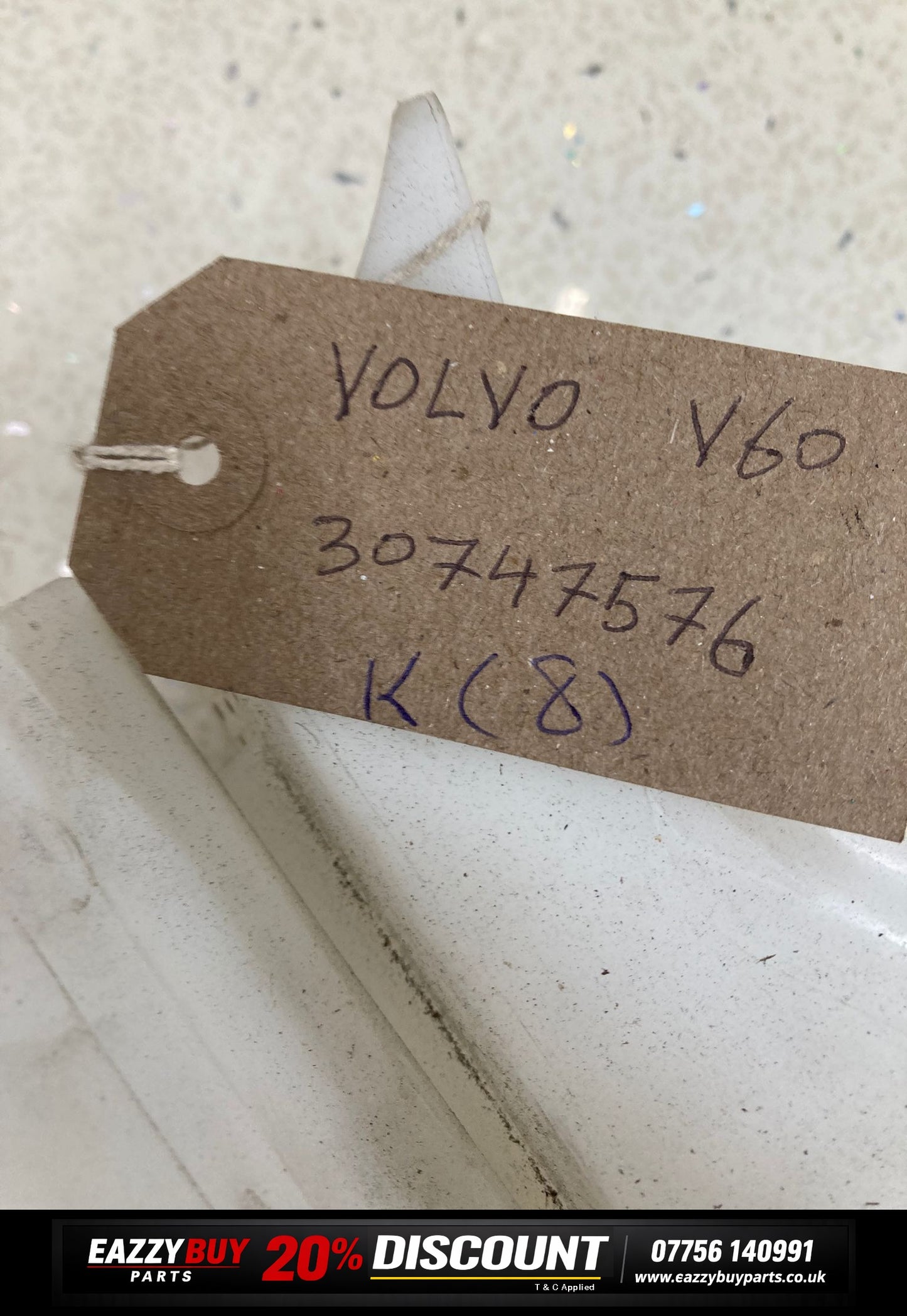 Volvo V60 Mk2 18-24 Windscreen Washer Bottle 30747576