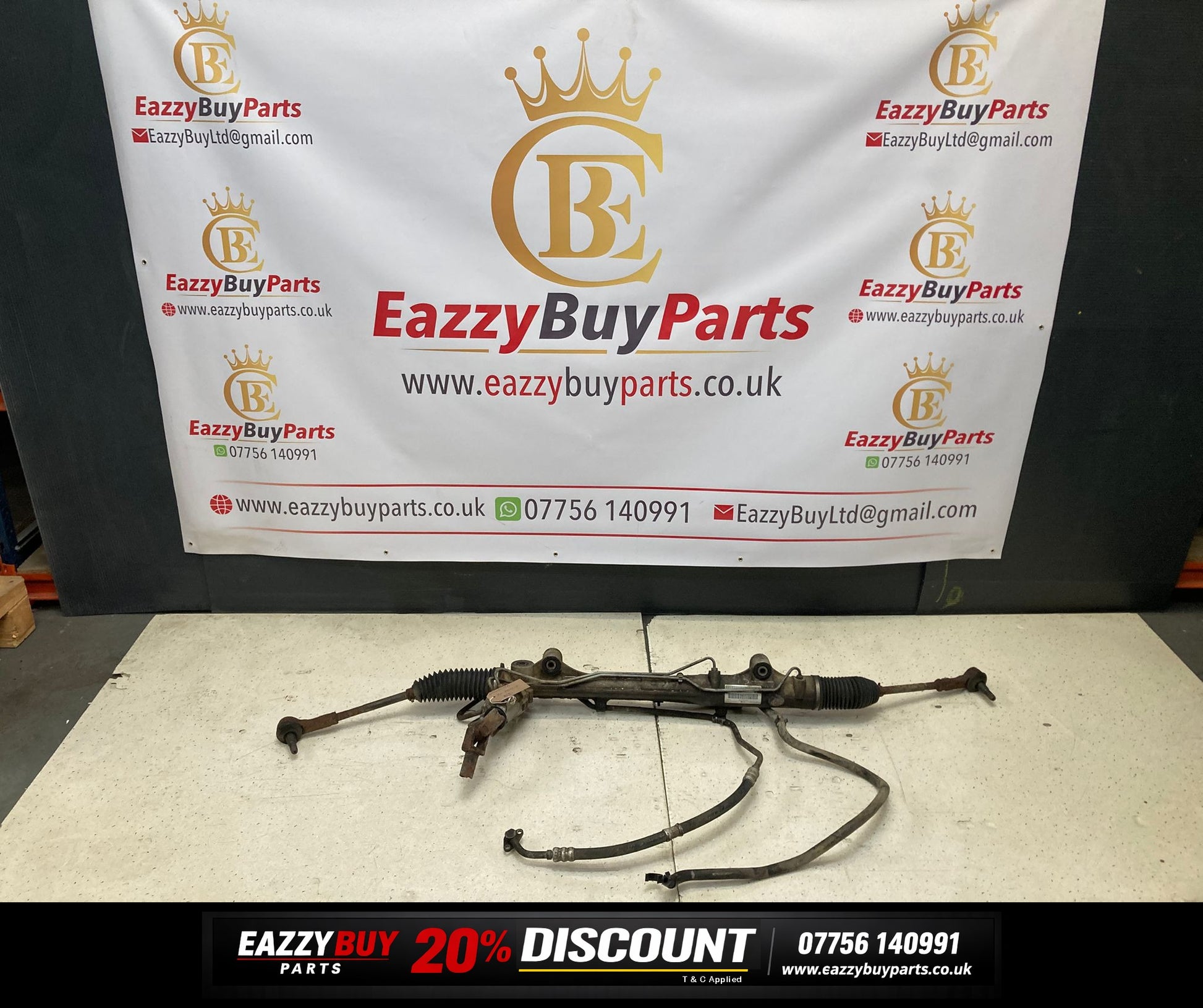 Volkswagen Amarok 2H MK1 2011-2017 Power Steering Rack 2h2422055b