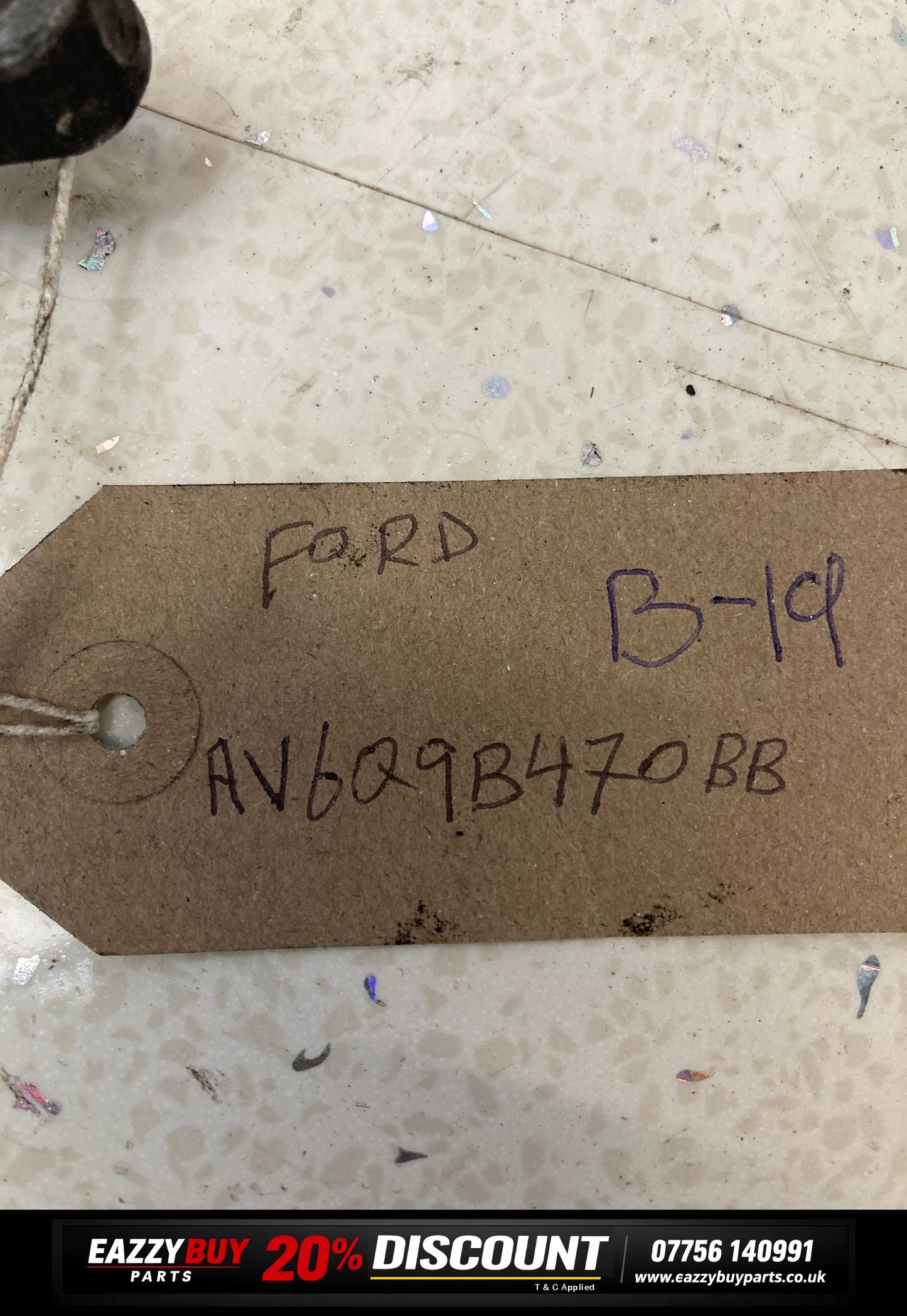 Ford Focus MK3 2011-19 Fuel Pump Mounting Bracket av6q9b470bb