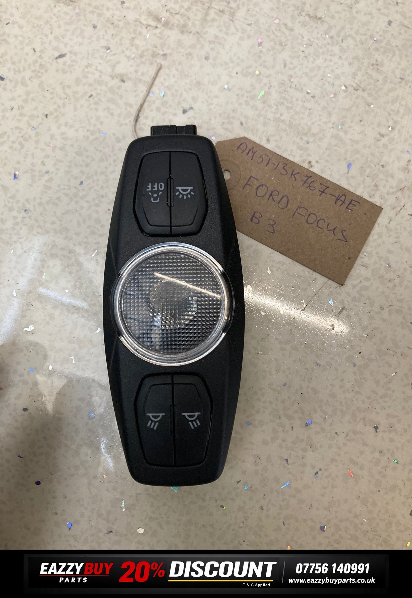 Ford Focus Mk3 Facelift 2011-2018 Interior Roof Reading Light am5113k767ae