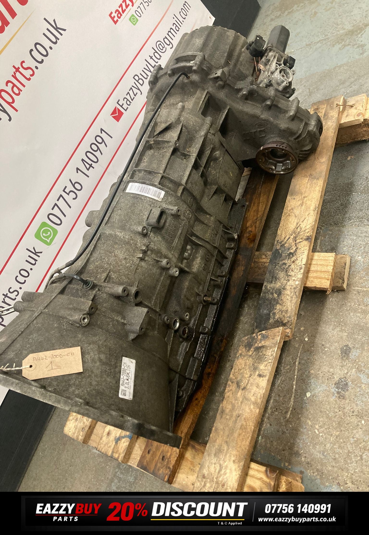 Range Rover Sport L320 Gearbox 3.0 Diesel 6 Speed Automatic 306DT AH42-7000-CH