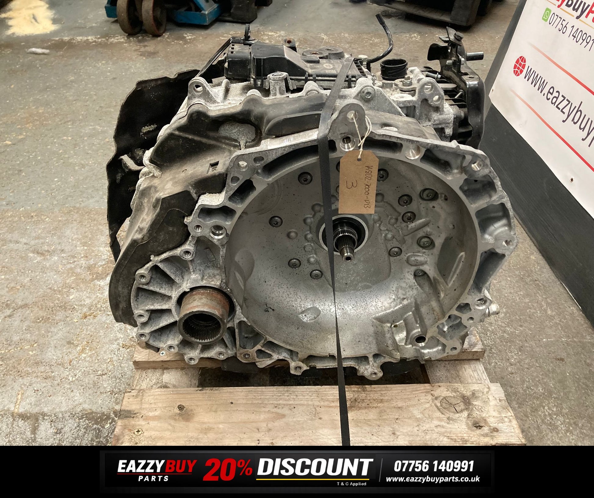 Land Rover Discovery Sport Gearbox 2.0 Diesel 9 Speed Auto 9HP50 k8d2-7000-DB