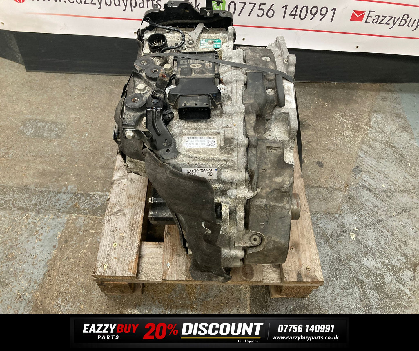 Land Rover Discovery Sport Gearbox 2.0 Diesel 9 Speed Auto 9HP50 k8d2-7000-DB