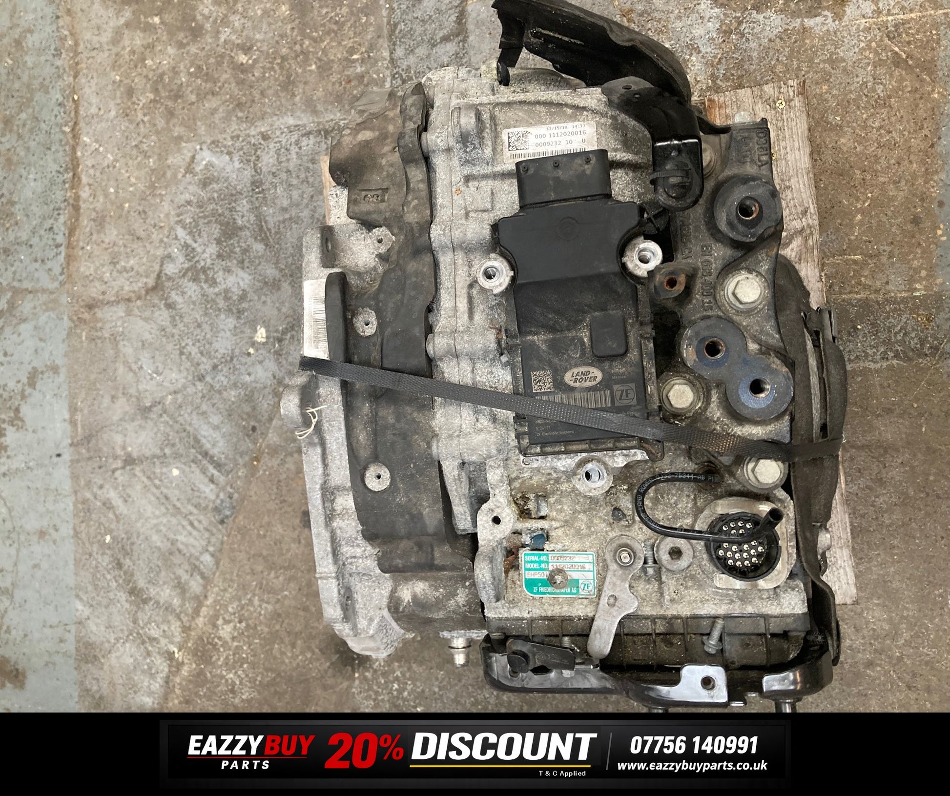 Land Rover Discovery Sport Gearbox 2.0 Diesel 9 Speed Auto 9HP50 k8d2-7000-DB