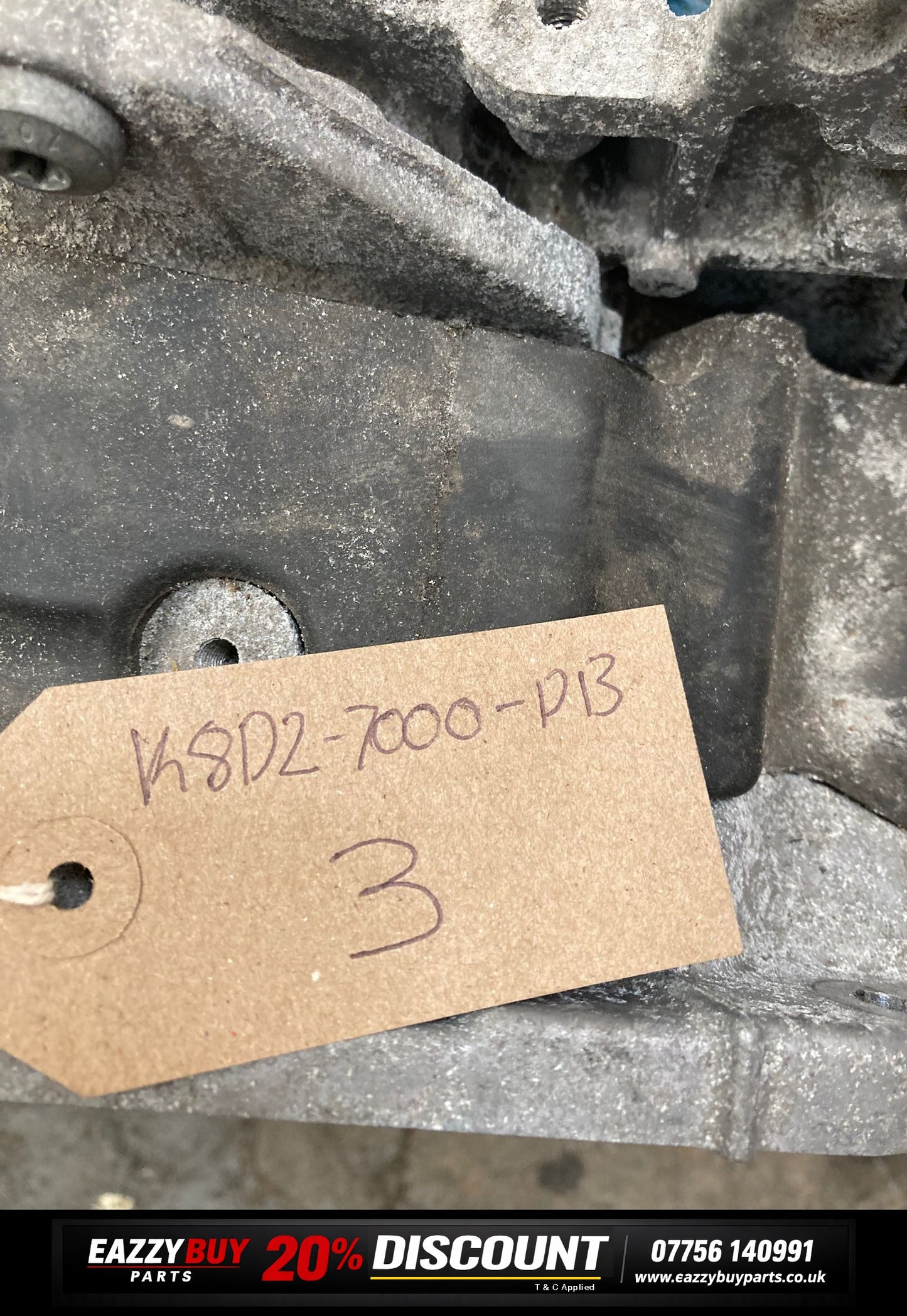 Land Rover Discovery Sport Gearbox 2.0 Diesel 9 Speed Auto 9HP50 k8d2-7000-DB