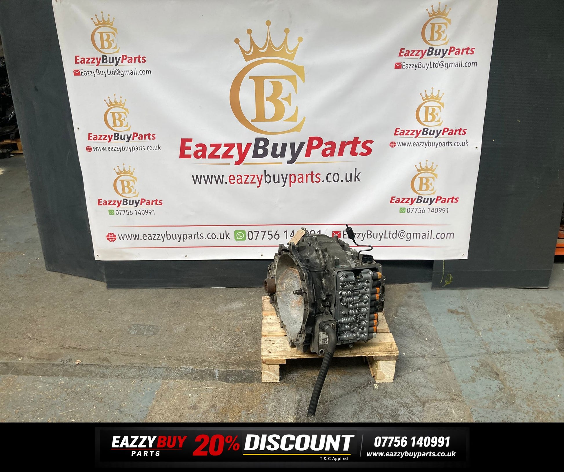 Range Rover Evoque X540 Gearbox 2.0 Diesel 9 Speed Automatic 132KW HJ32-7000-HC