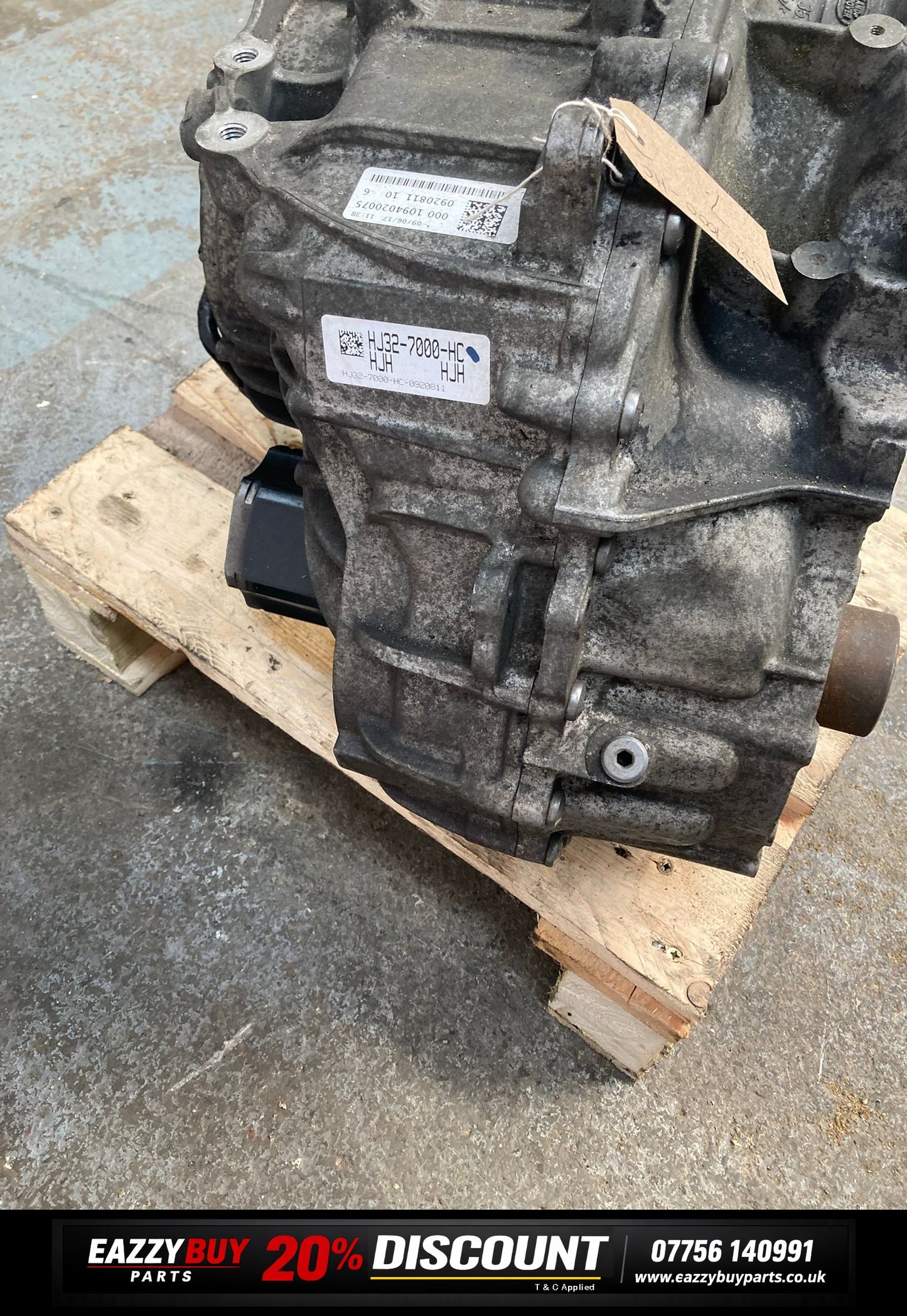 Range Rover Evoque X540 Gearbox 2.0 Diesel 9 Speed Automatic 132KW HJ32-7000-HC