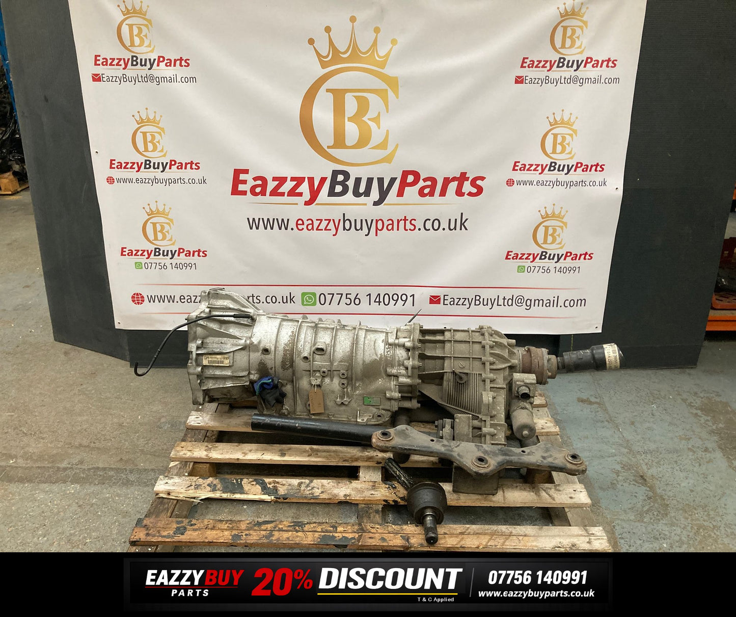 Land Rover Range Rover L322 Gearbox 3.0 Diesel Automatic 130KW 96024237