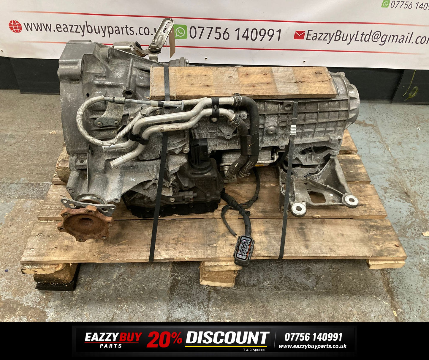 AUDI 2.0 TXB GEARBOX 7 SPEED AUTO spairs and repairs  see description