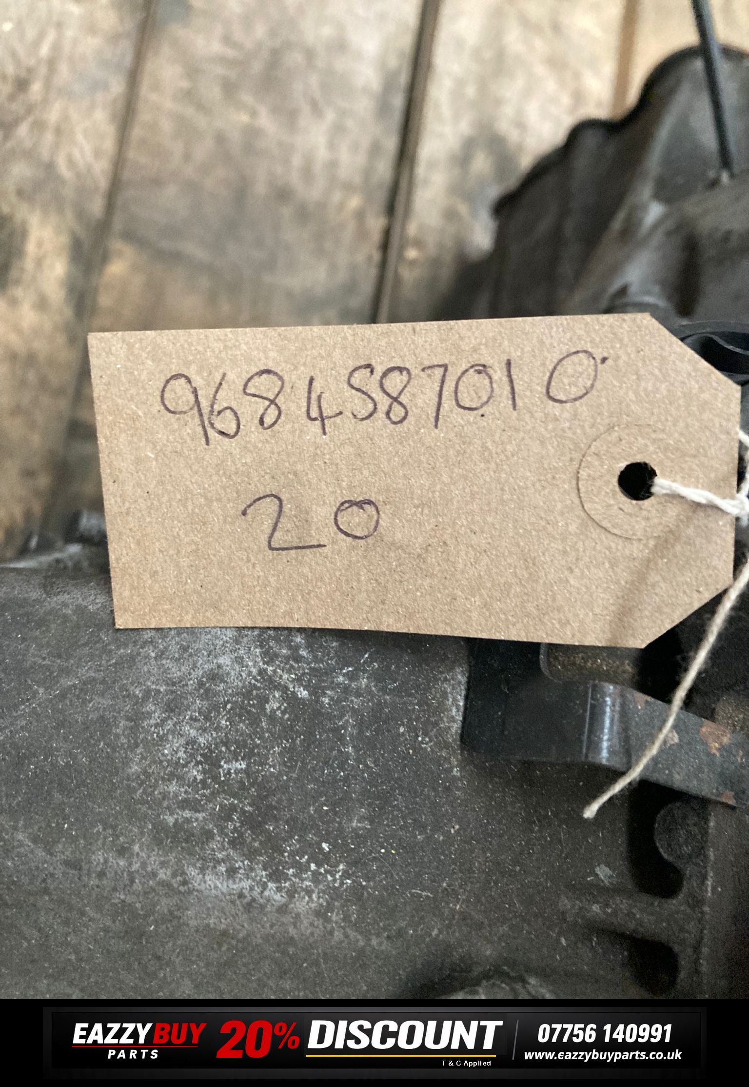 PEUGEOT EXPERT DIESEL 2008-2014 2L GEARBOX - MANUAL 9684587010