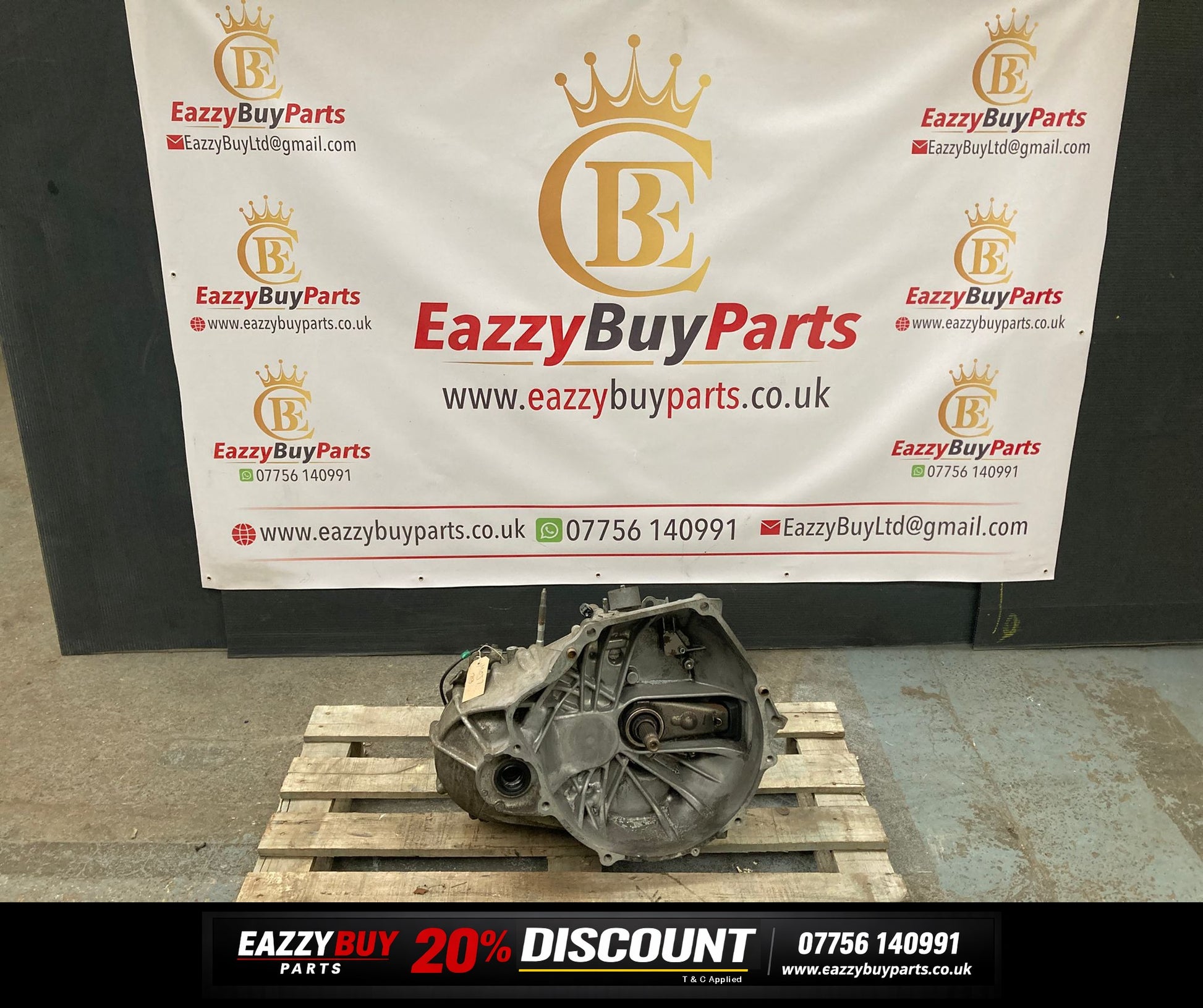 MOJ7 Gearbox Honda 2.2 6 speed manual UK2297897-41 2008-2010
