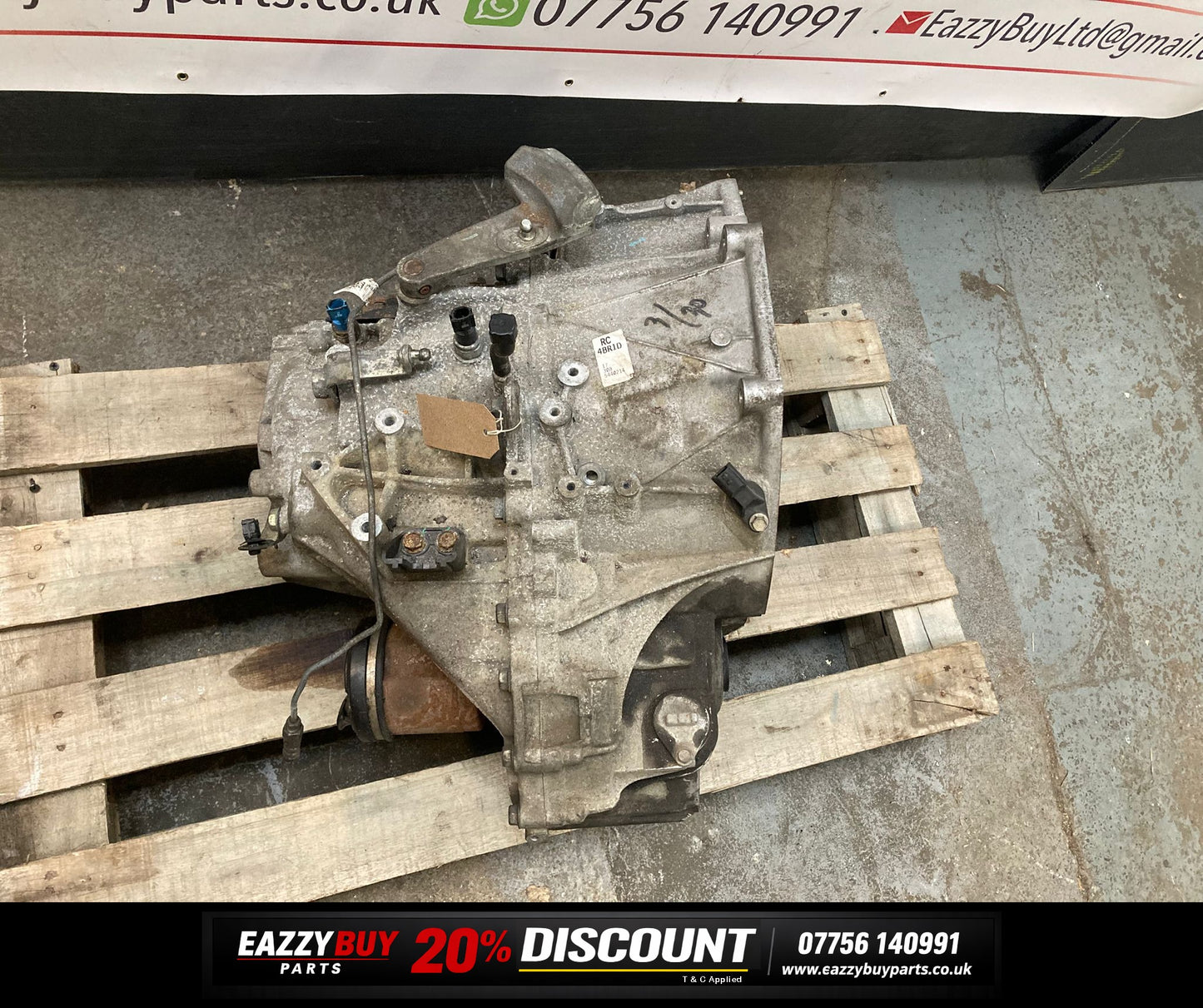 Nissan X-Trail MK3 T32 2014-2020 Gearbox Manual 6 Speed RC4BR1D