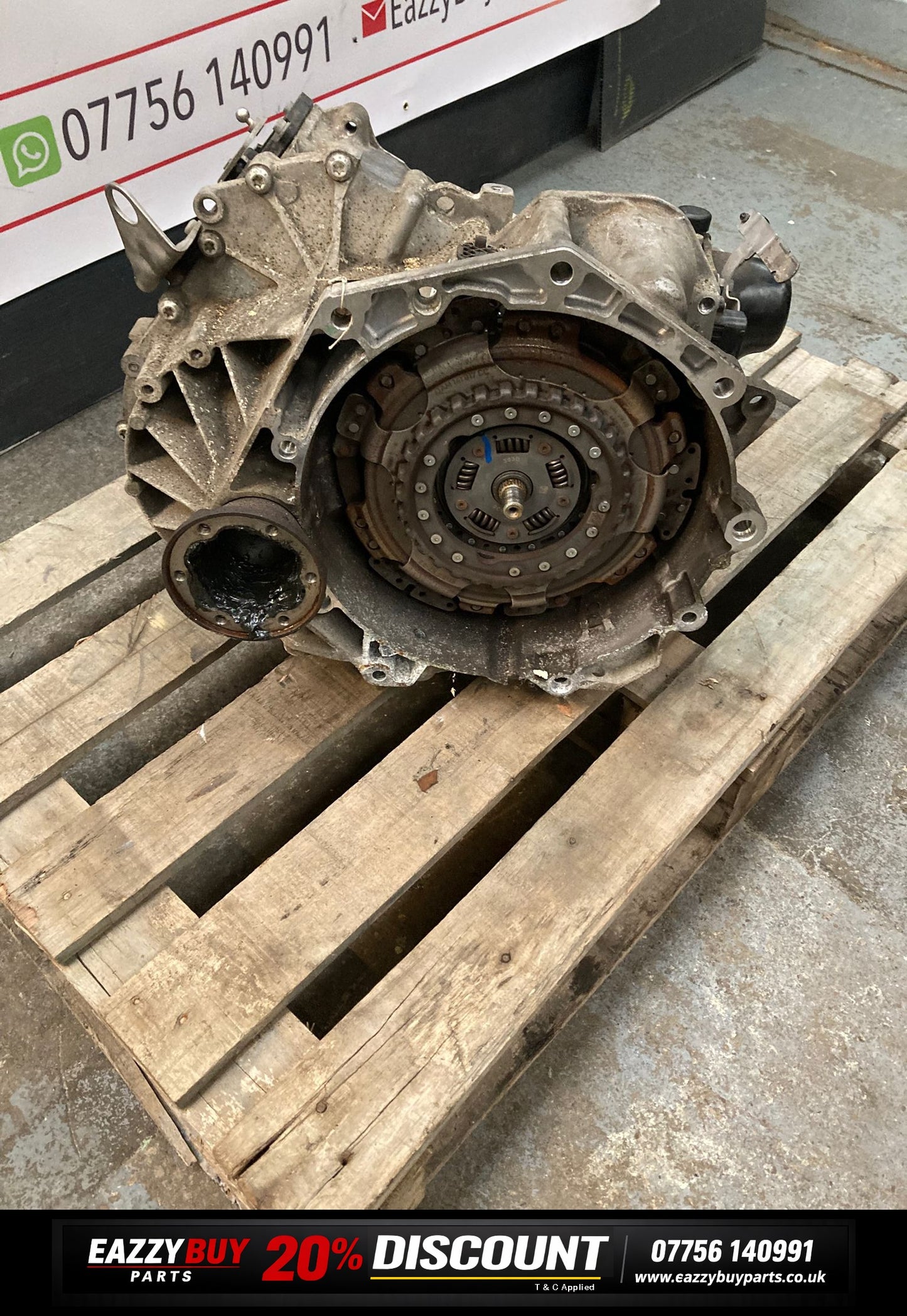 VW AUDI SEAT SKODA DSG 7 SPEED PETROL 1.2 1.4 1.6 GEARBOX PYT