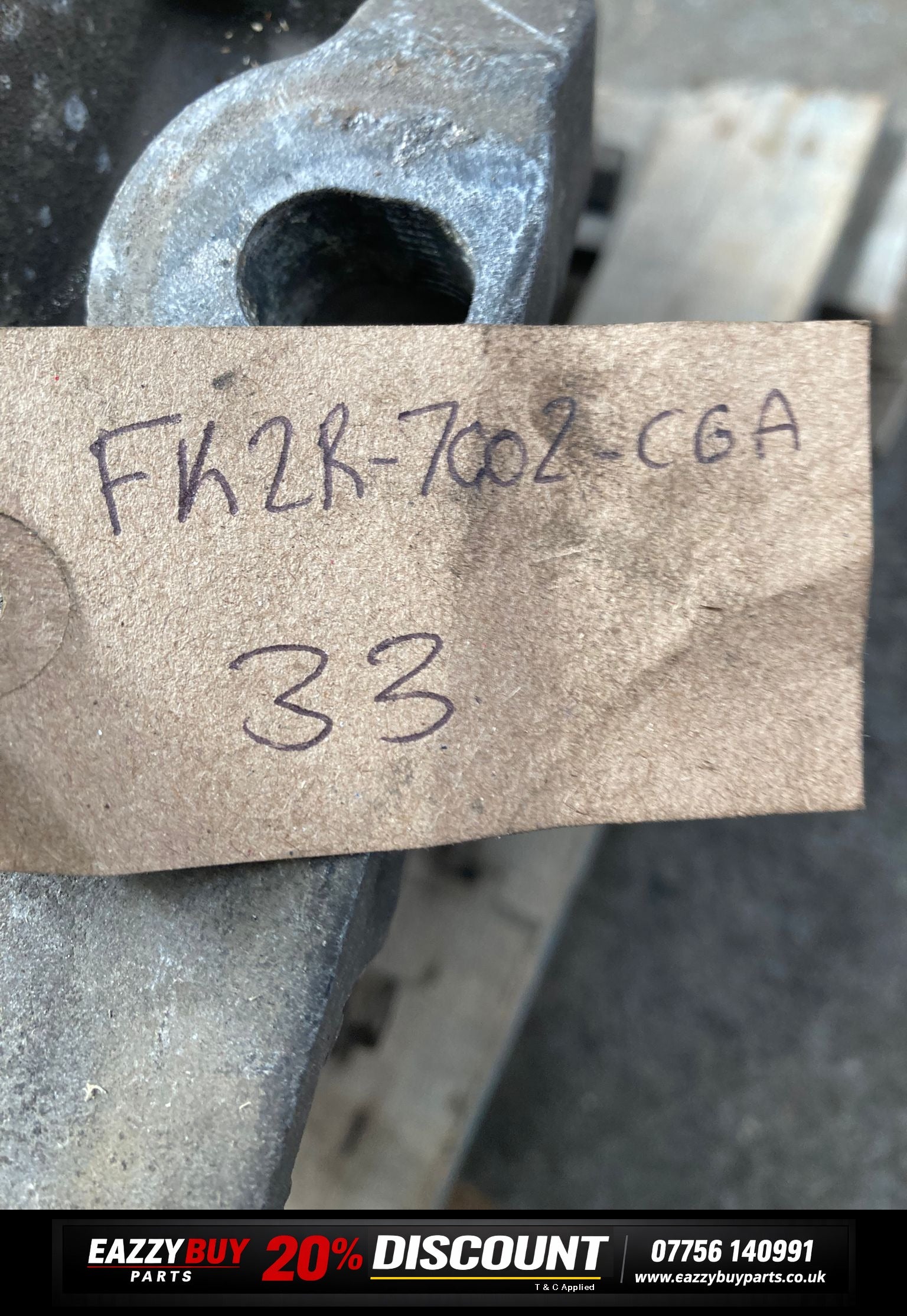 Ford Transit Custom MK8 Gearbox 2.2 Diesel 6 Speed Manual FG66T fk2r-7002-cga