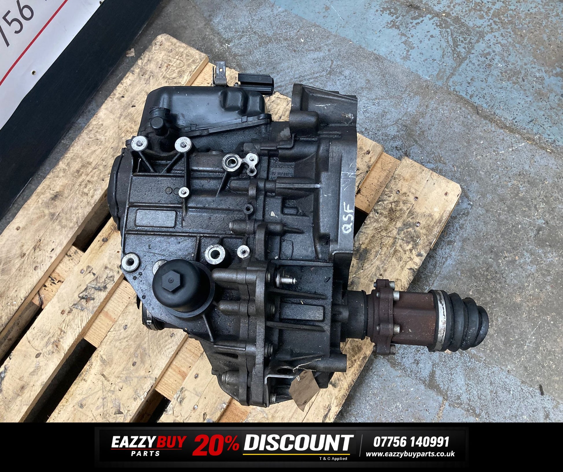 SEAT VW SKODA  Gearbox DSG QSF gearbox 2.0 diesel
