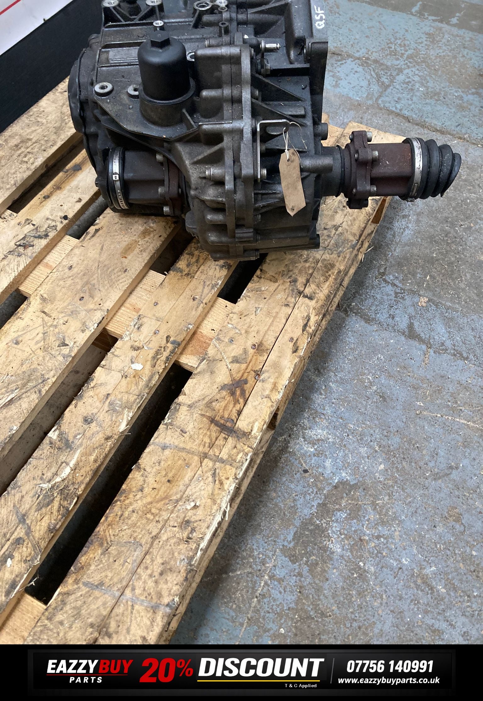 SEAT VW SKODA  Gearbox DSG QSF gearbox 2.0 diesel