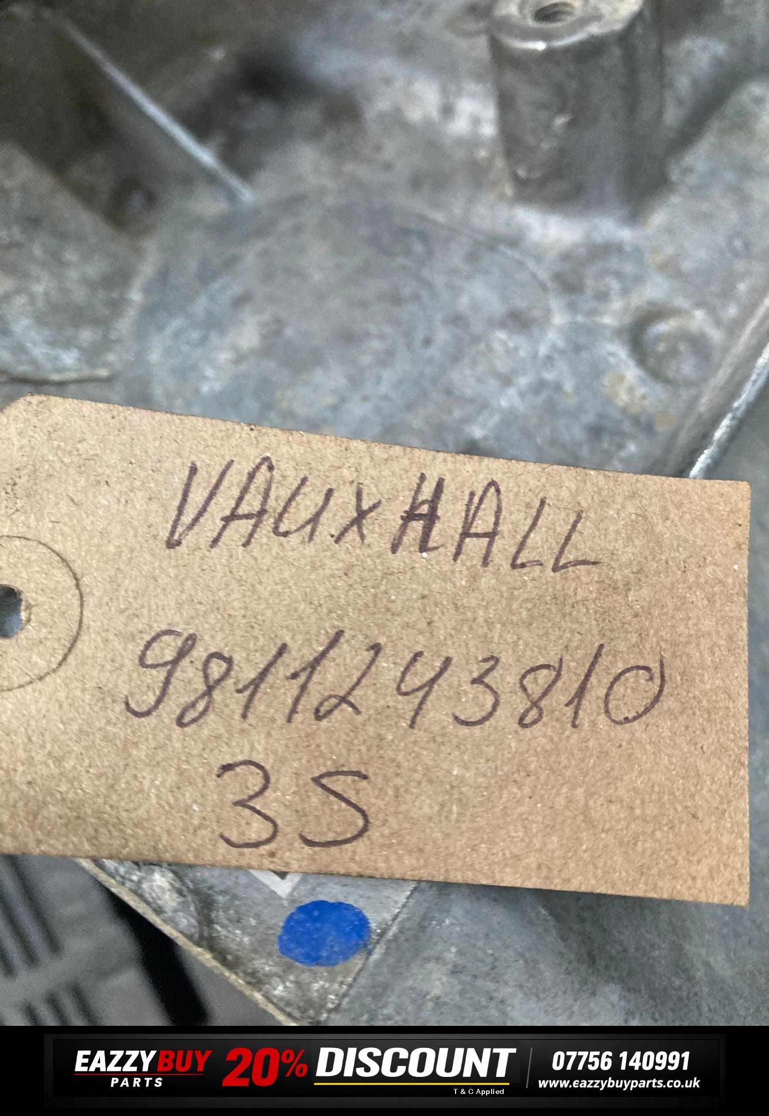 VAUXHALL  6 SPEED MANUAL GEARBOX 1.5 DIESEL