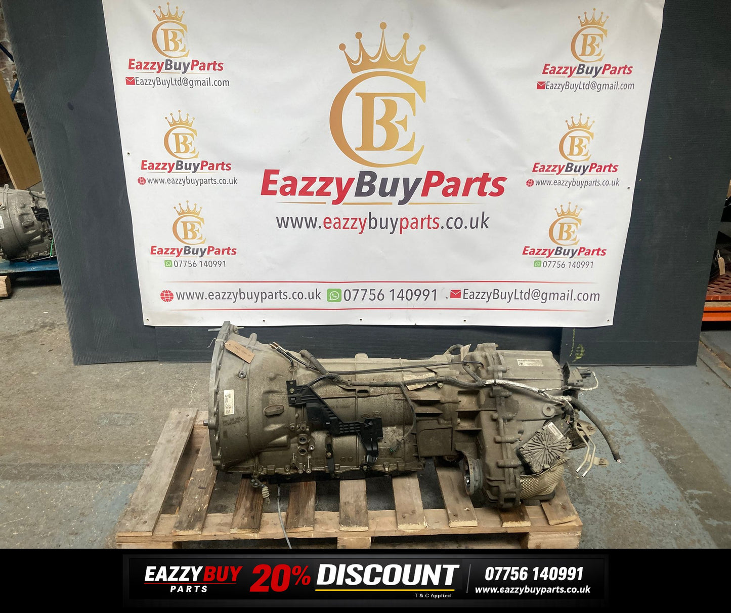 Land Rover Discovery L462 2018-22 Gearbox 8 Speed Automatic 8HP70 hk62-7000-ac