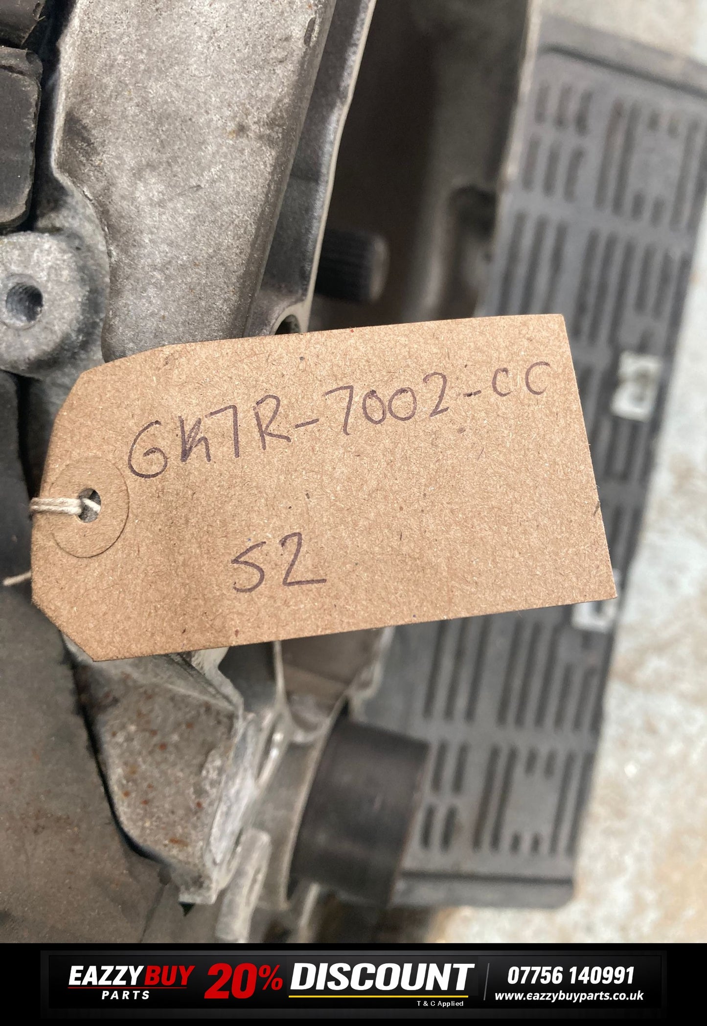 Land Rover Discovery Sport L550 2014-2017 Manual Gearbox 6 Speed gk7r-7002-cc