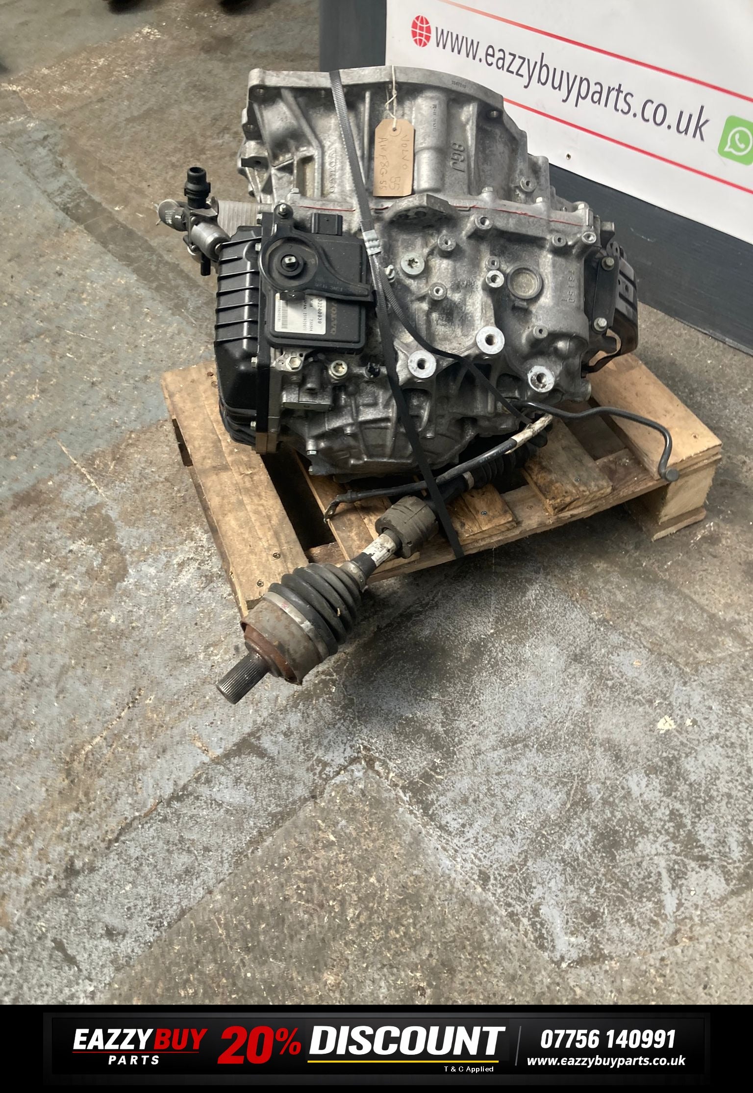 Volvo XC90/XC60 2021-2023 8 speed Automatic Gearbox 2.0 awf8g55