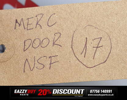 mercedes benz NSF door black